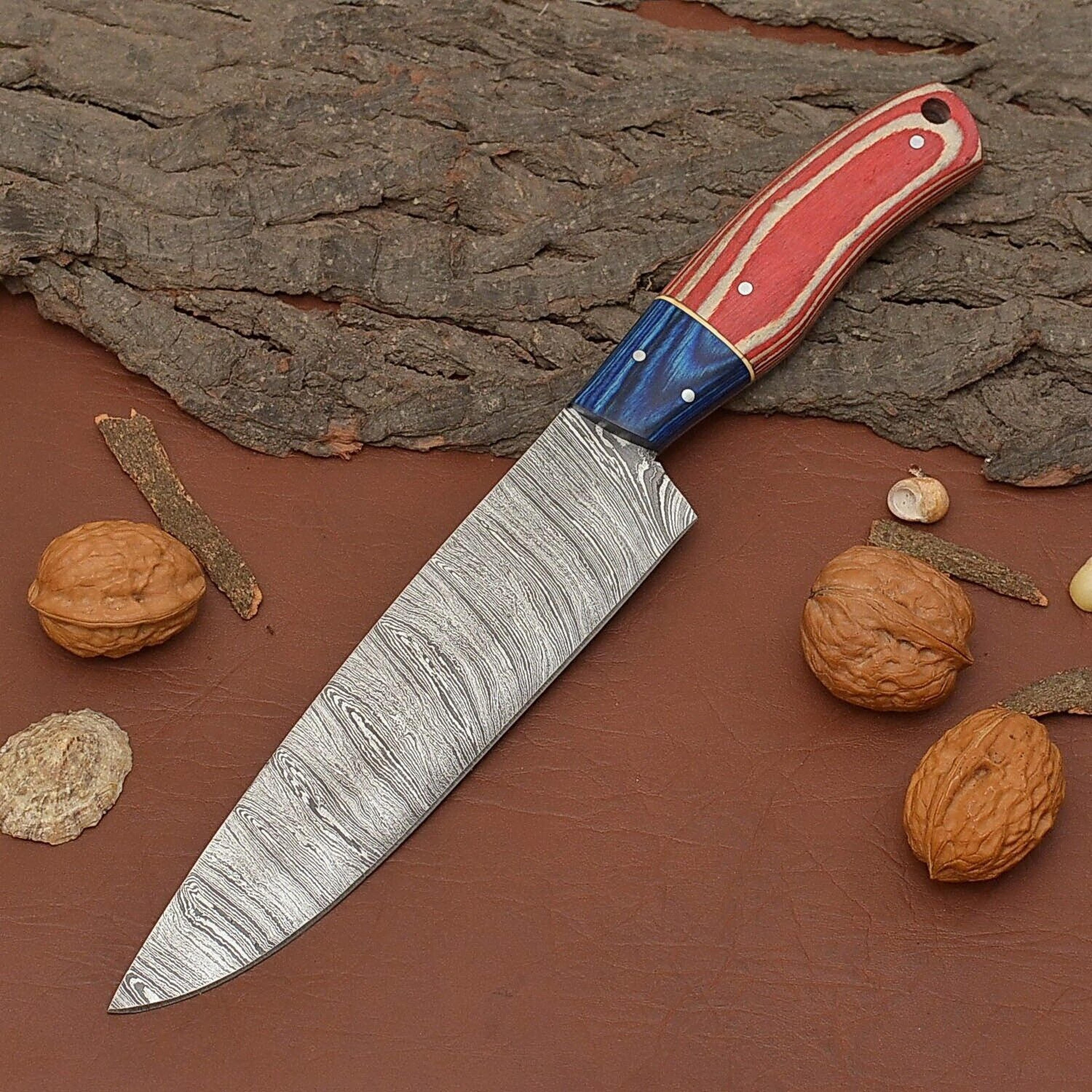 professional handmade damascus fillet knife – kitchen & outdoor cooking tool