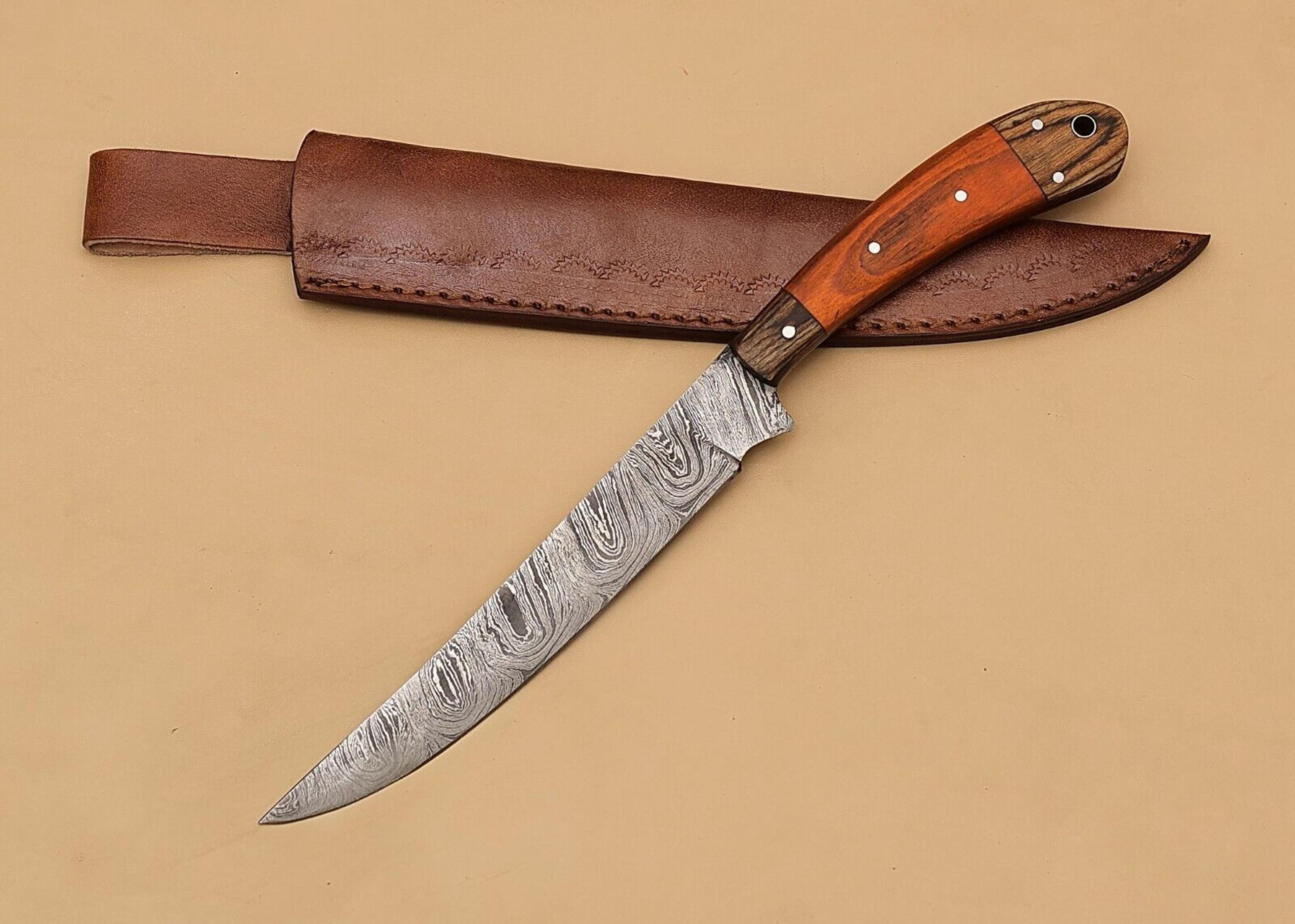damascus glory – handmade chef fillet knife for professional & home kitchens