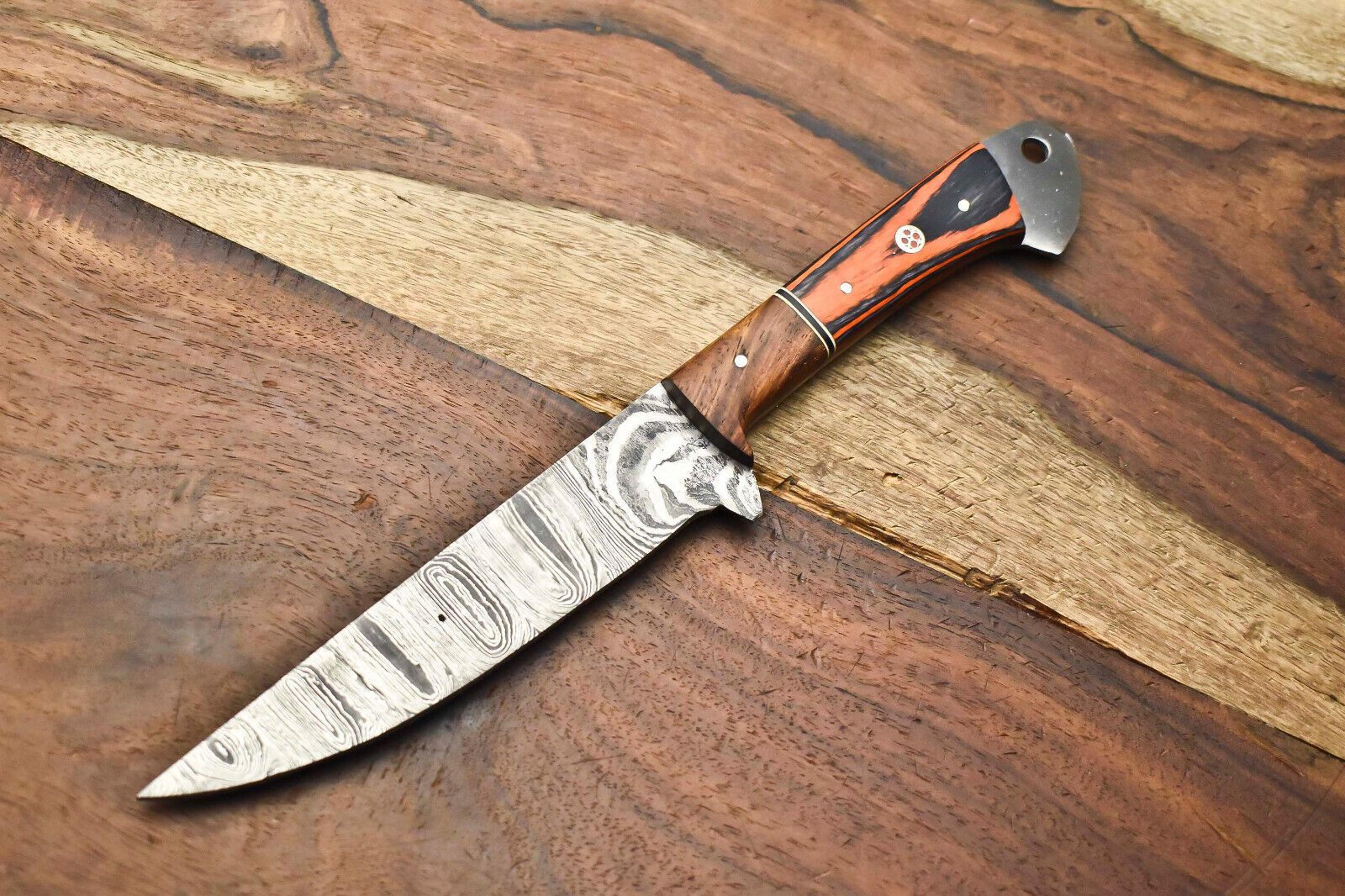 masterpiece forged damascus fillet knife | handcrafted chef knife for culinary experts