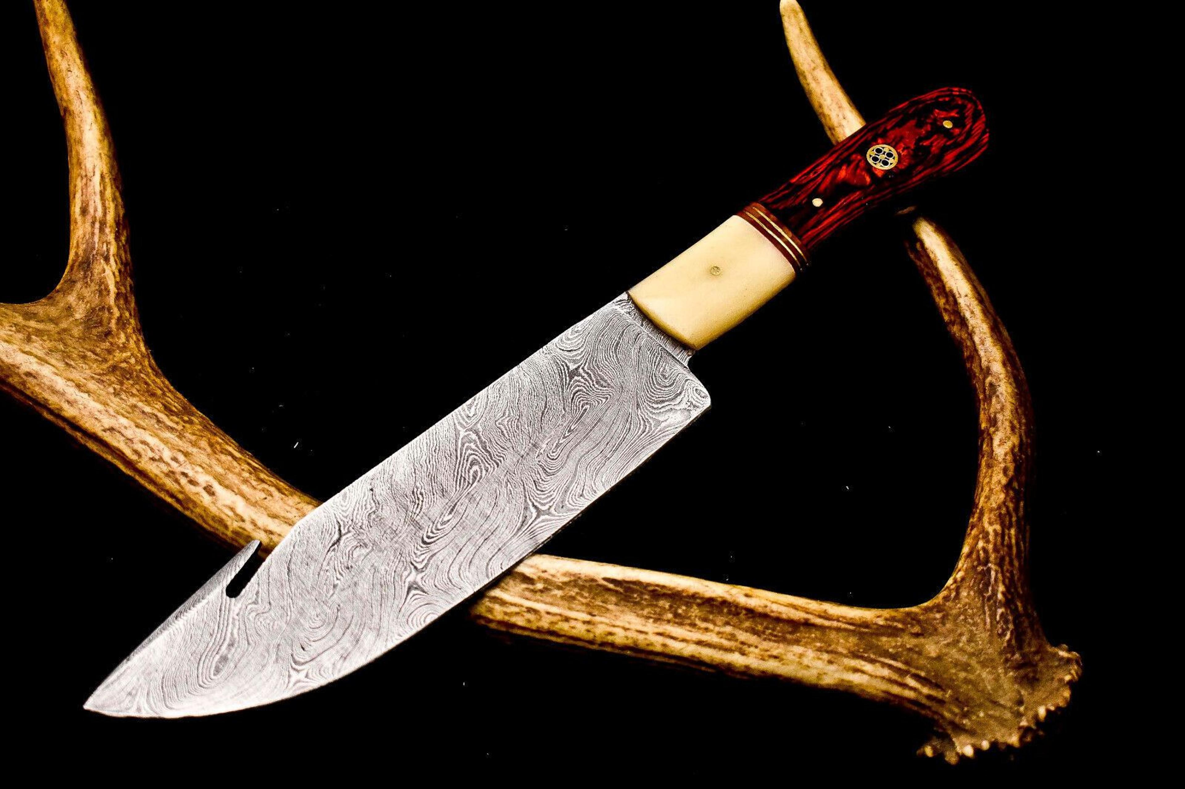 luxury 12" damascus chef knife – hand forged blade with exquisite craftsmanship
