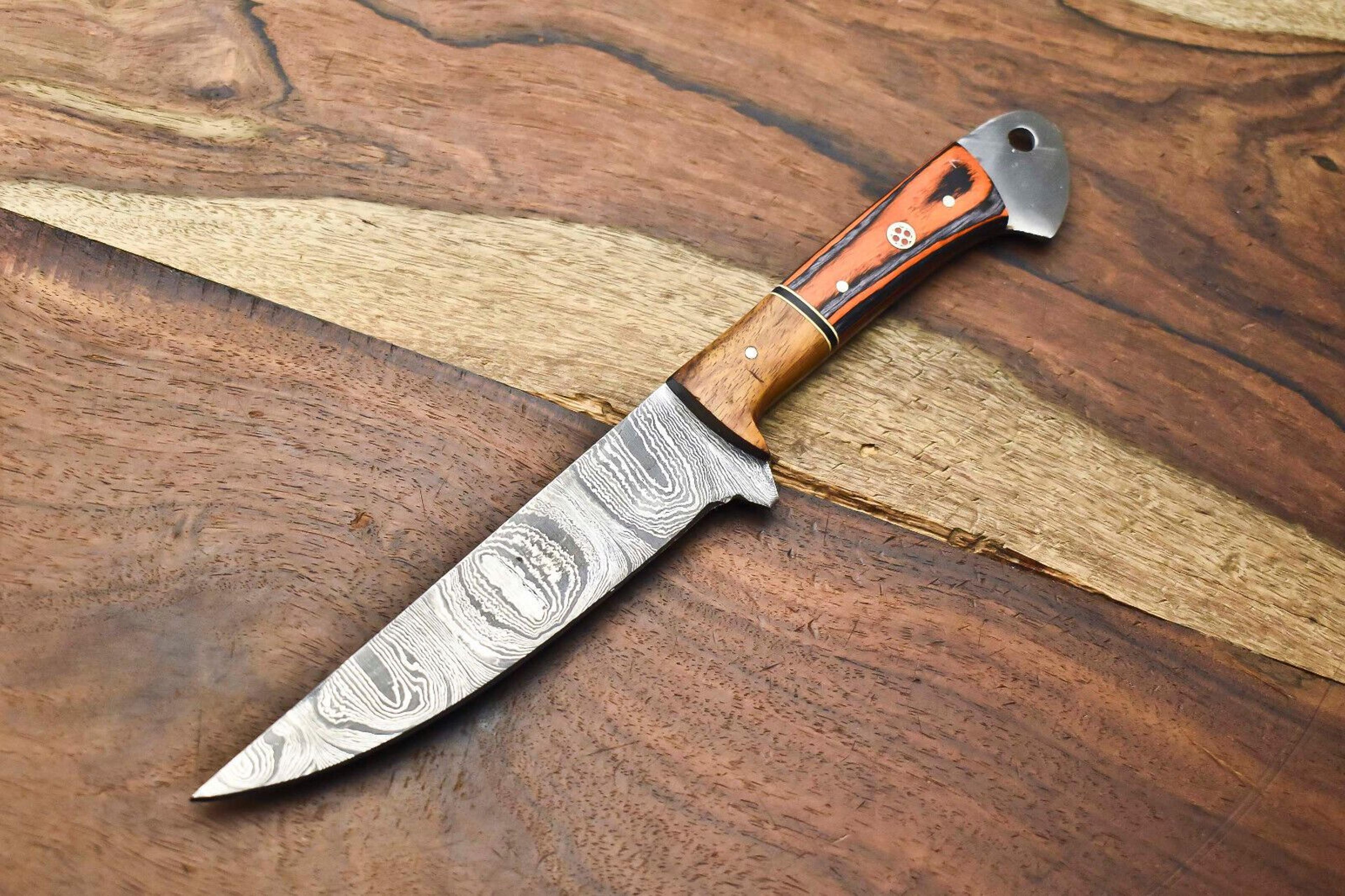 superior quality handmade damascus chef knife – sharp & stylish kitchen tool