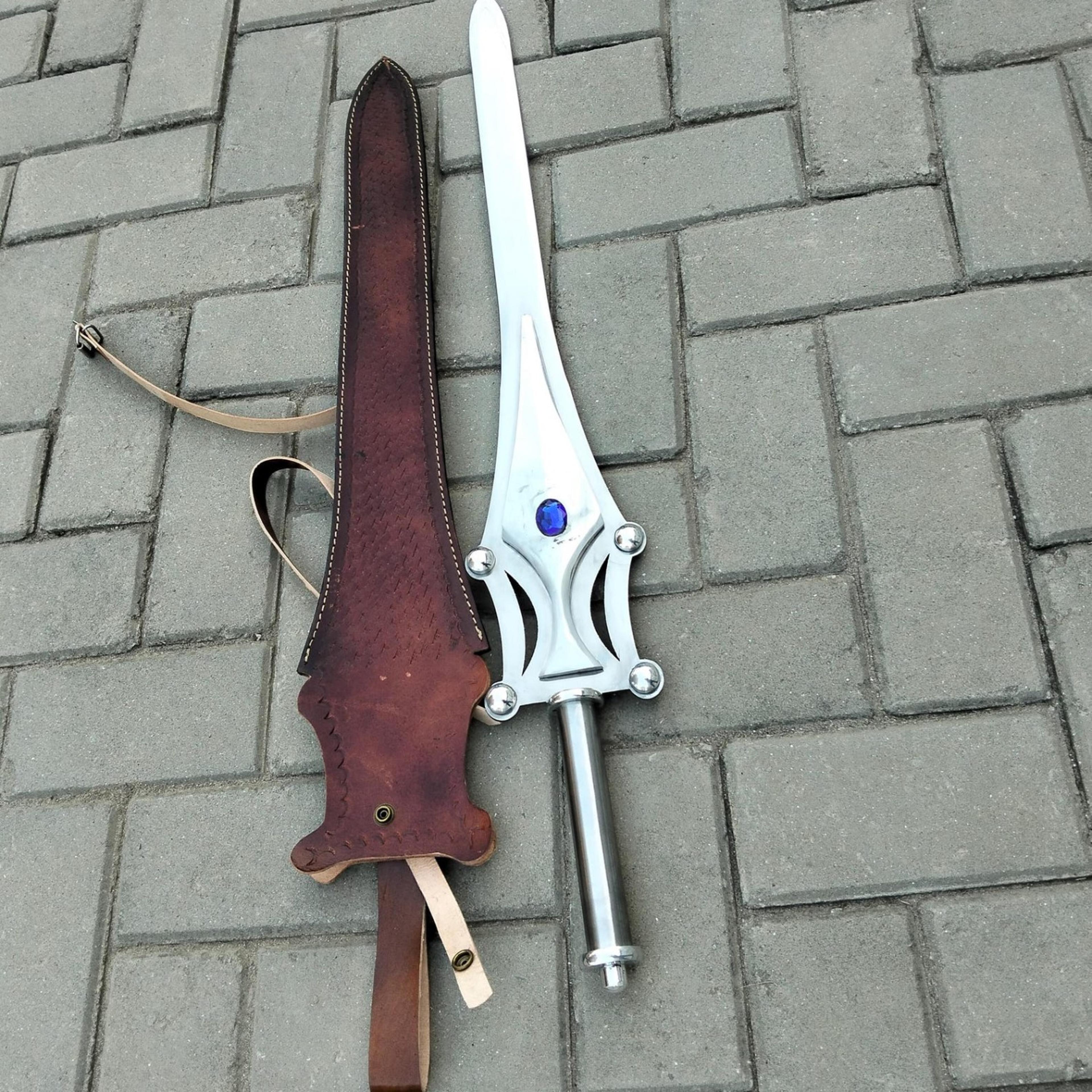 handmade she-ra sword exquisite cosplay replica and collectors gift for fans of princess of pow