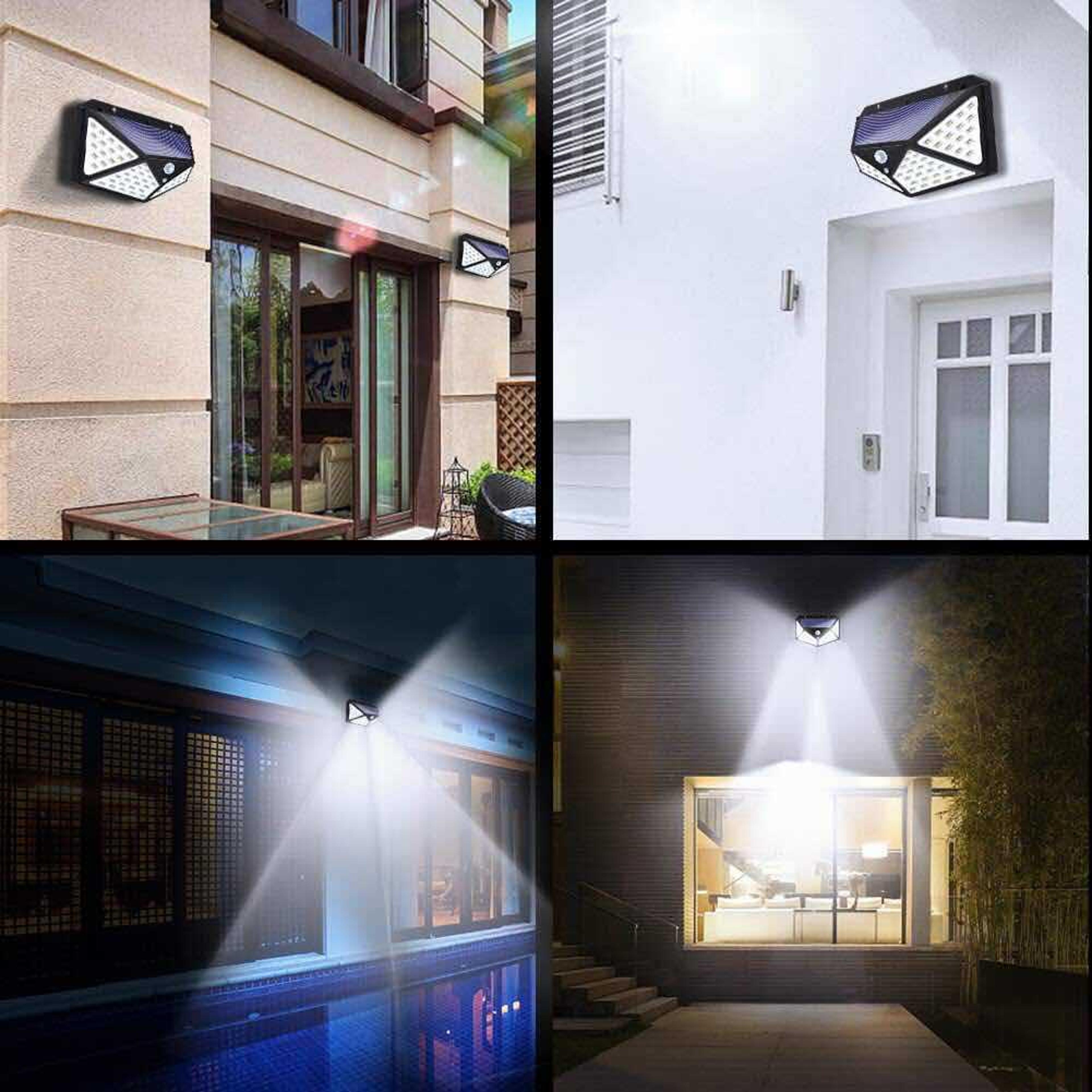 waterproof solar led light, multifunctional outdoor garden decoration with motion sensor, sunlight powered spotlight