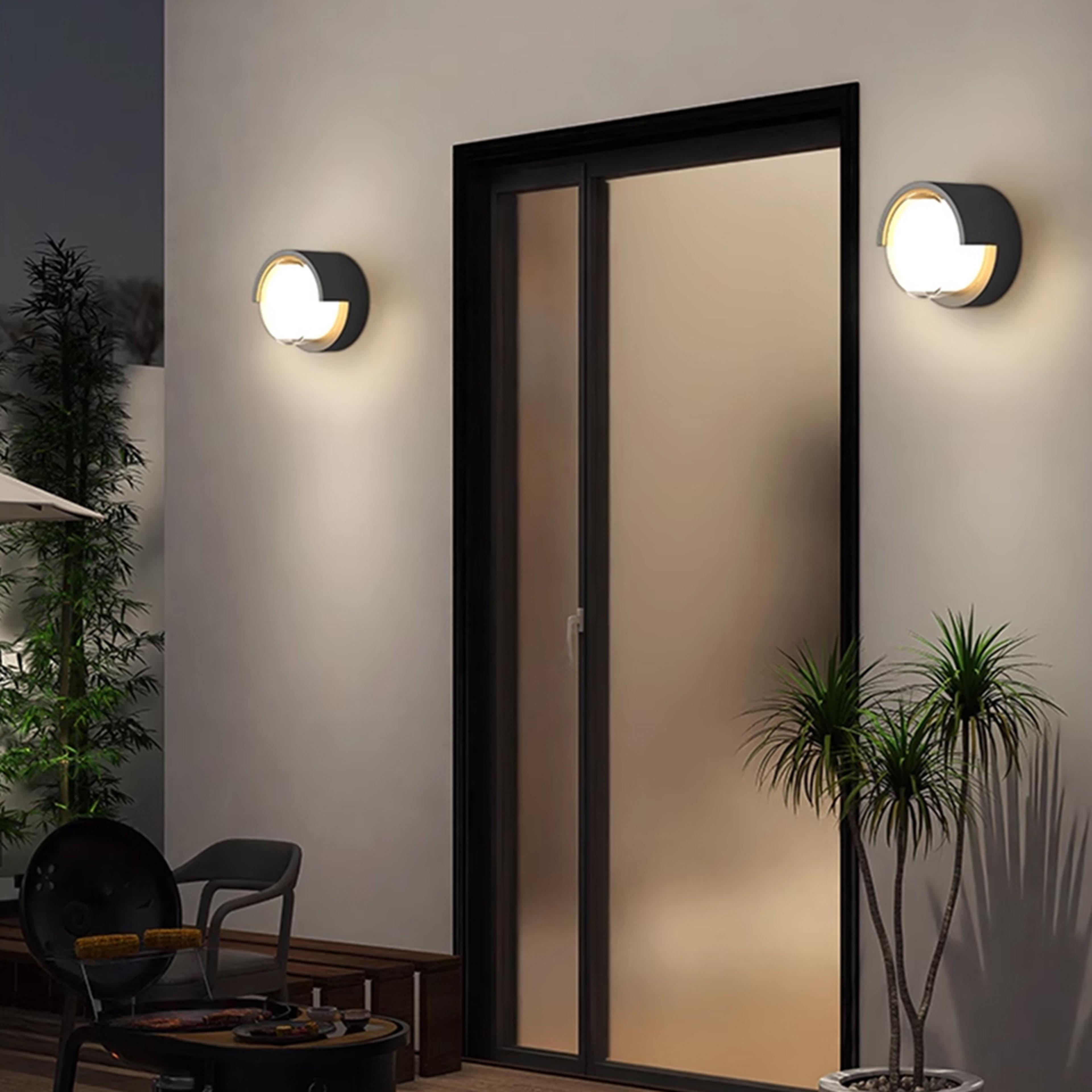 led wall lamp, motion sensor waterproof light for garden, street & outdoor/indoor decoration