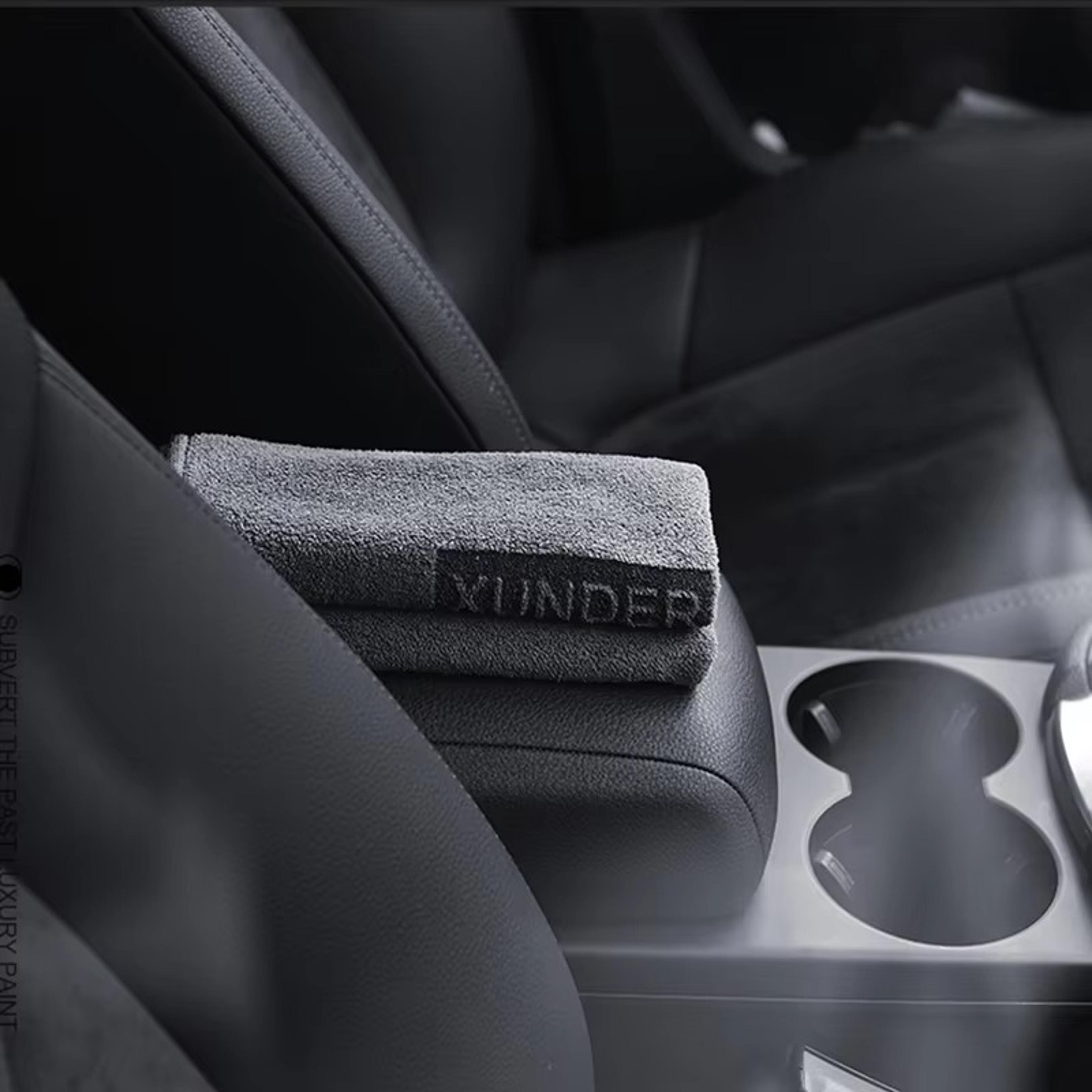 thicken soft microfiber car wash towel, premium auto body drying cloth, high-end car detailing clean rag for efficient