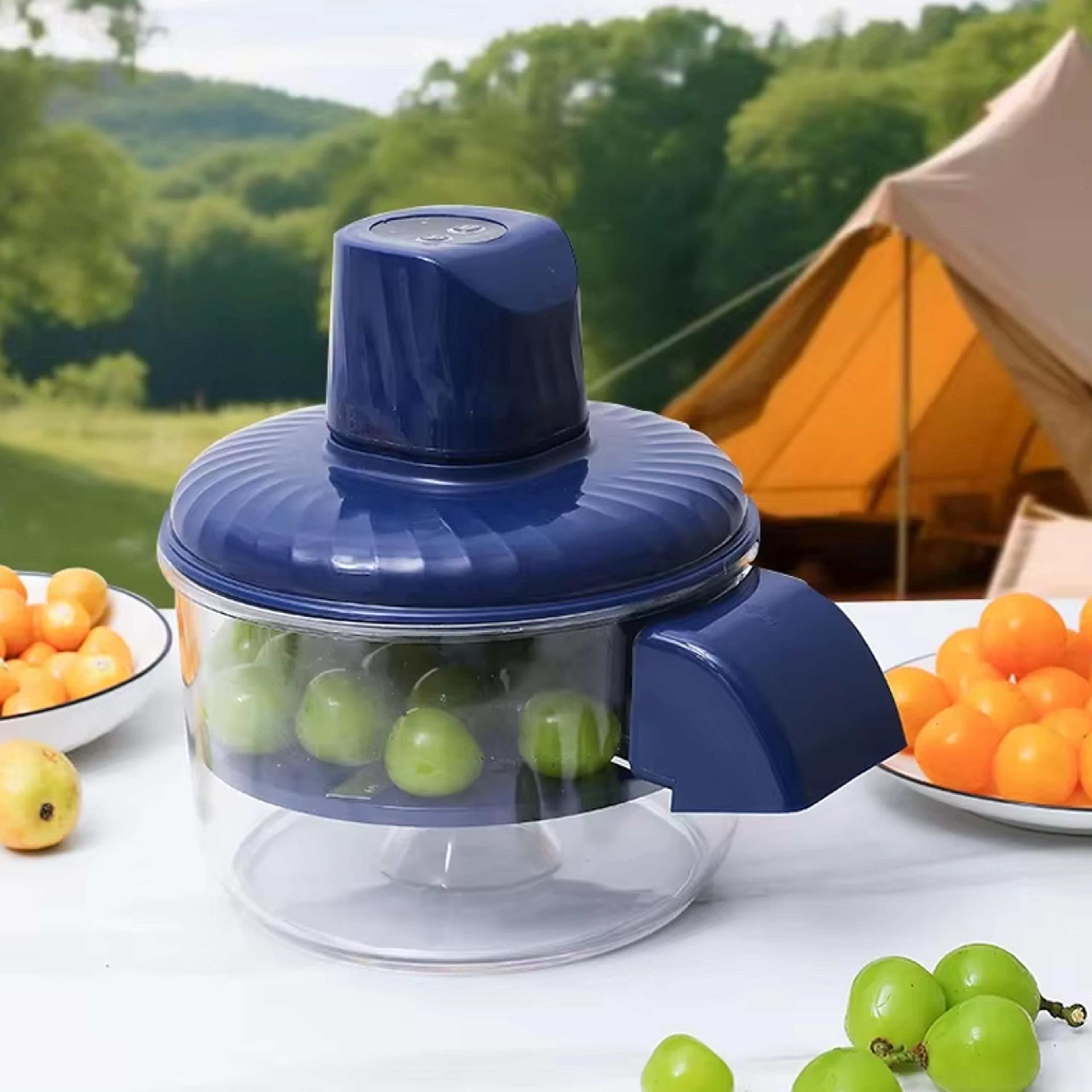 intelligent automatic fruit peeler, portable wireless peeling machine for grape garlic and fast home kitchen use