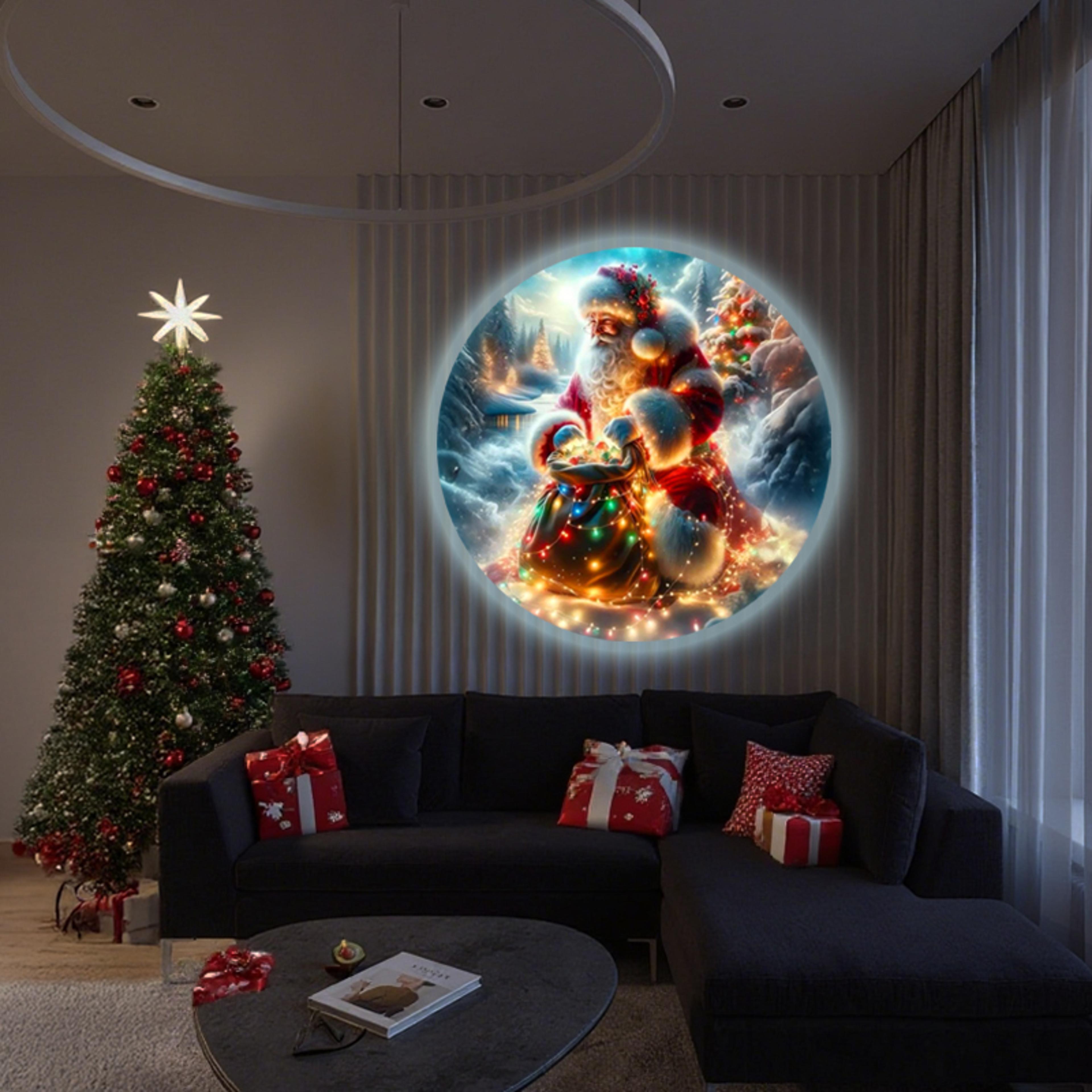 usb christmas projection light for home decor, christmas deer santa claus snowman projector