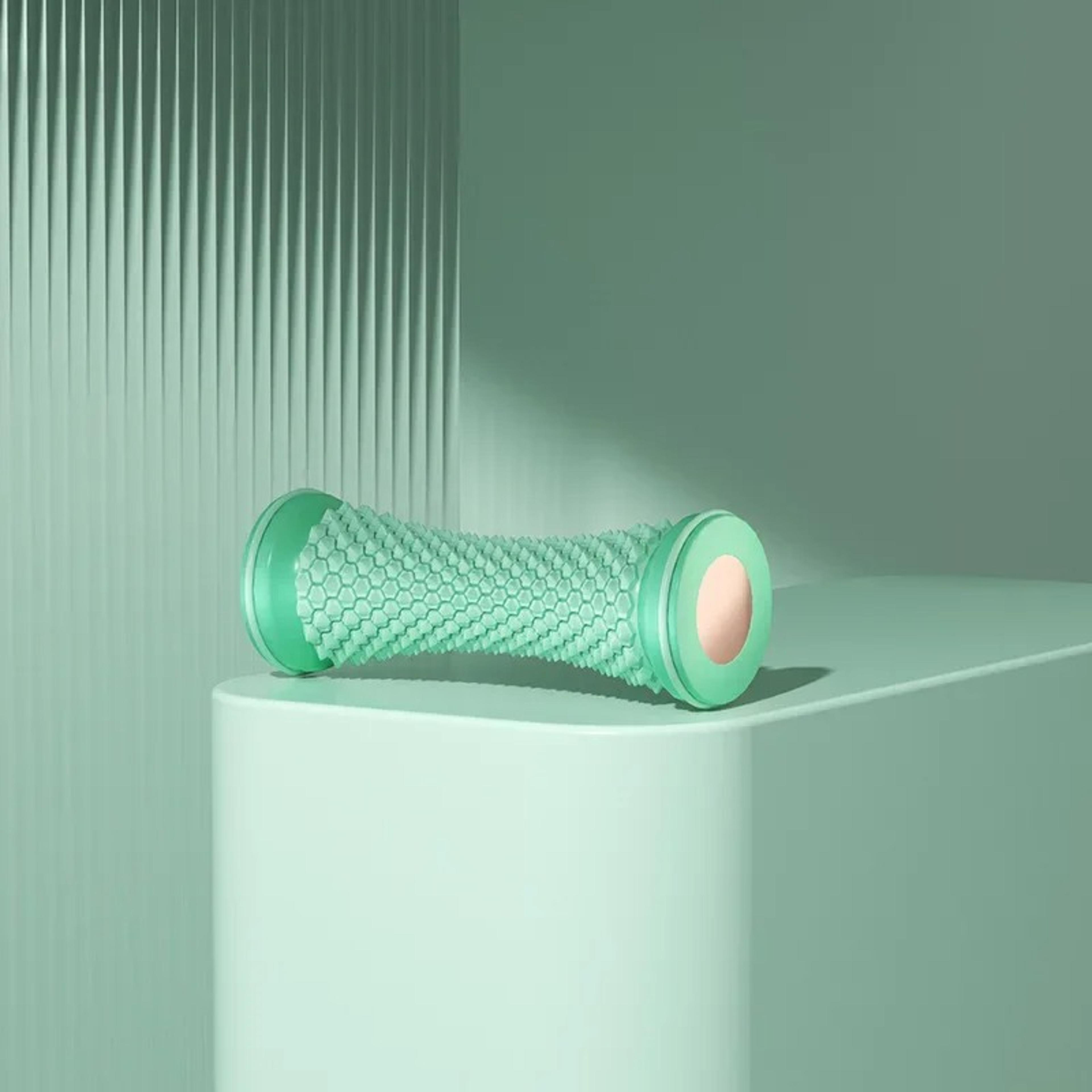 foot massager massage roller yoga massage ball plantar fascia roller muscle relaxation care plastic manual mini foot massager