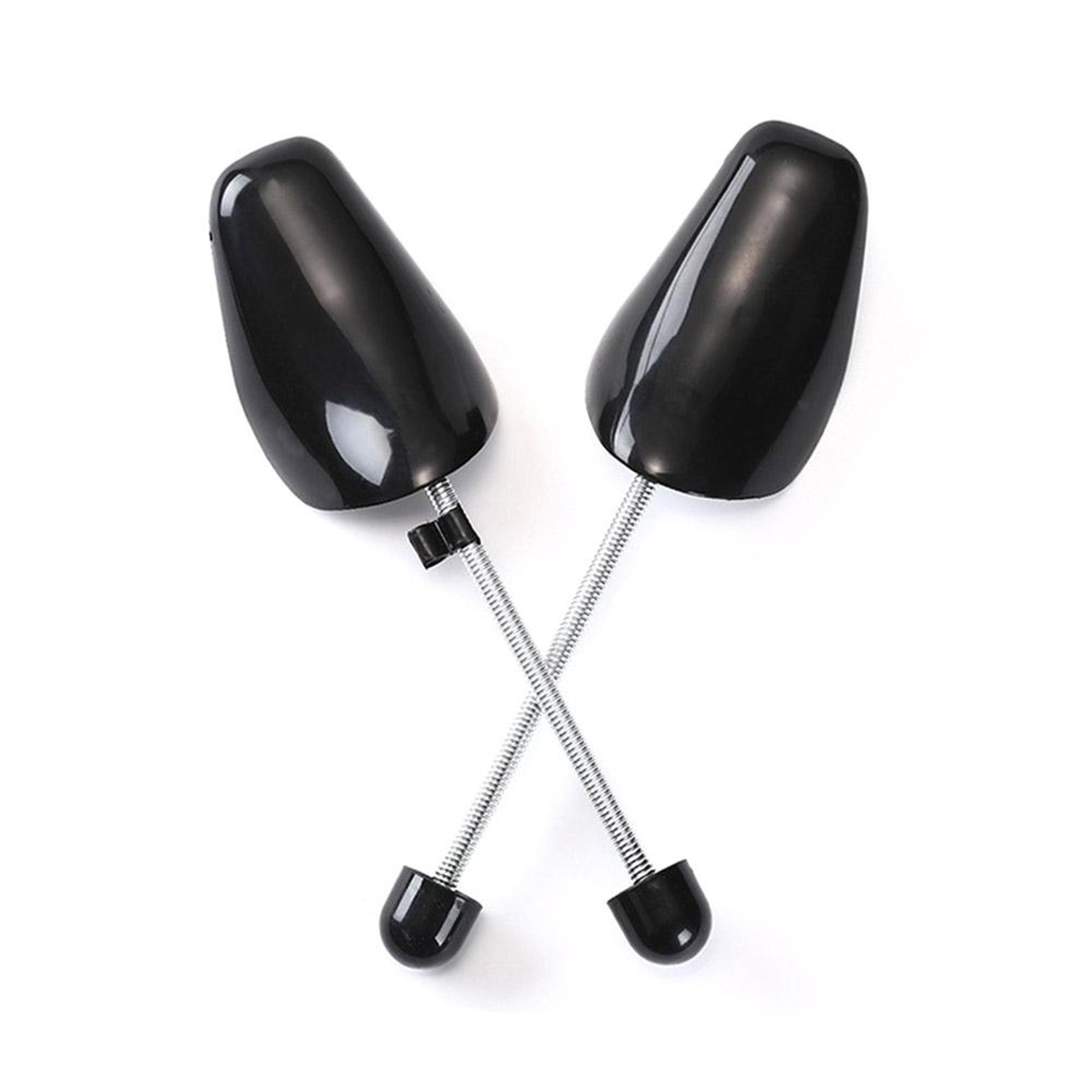 spring shoe trees for men and women, plastic shoe support stretcher, adjustable fit shoe shaper