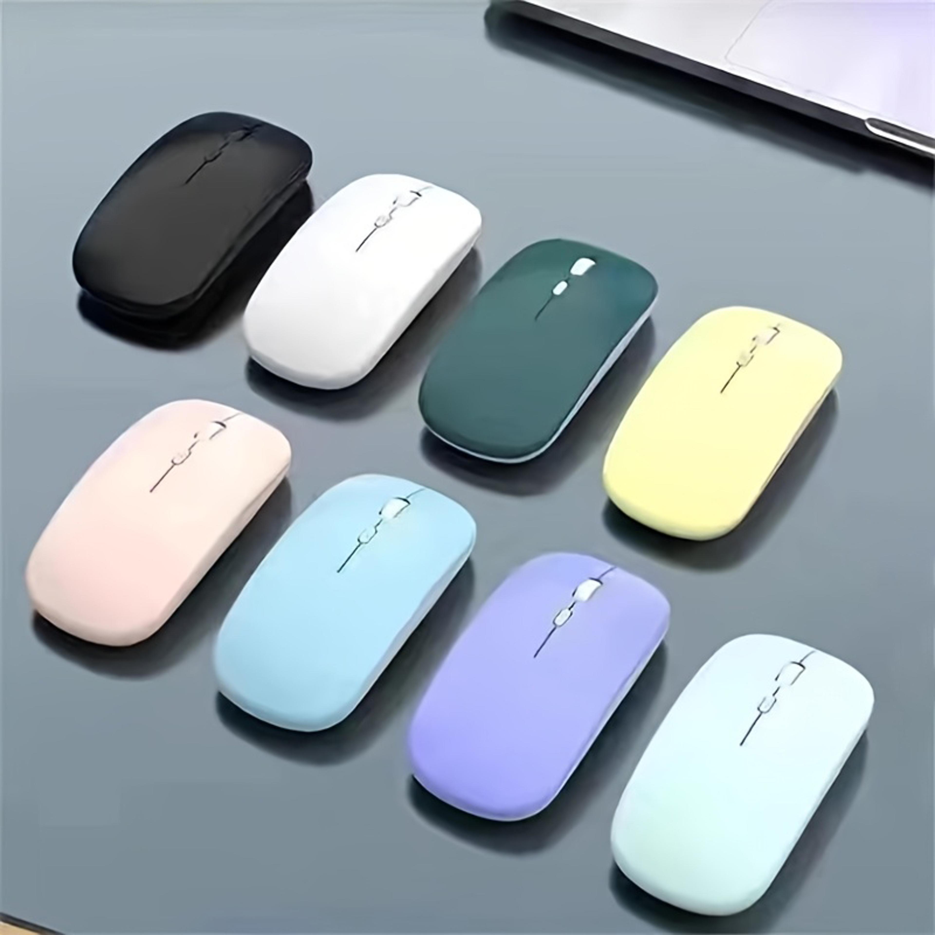wireless mouse silent pc, bluetooth computer mice, portable gaming mouse for laptops, ipad air, pro, tablet pc