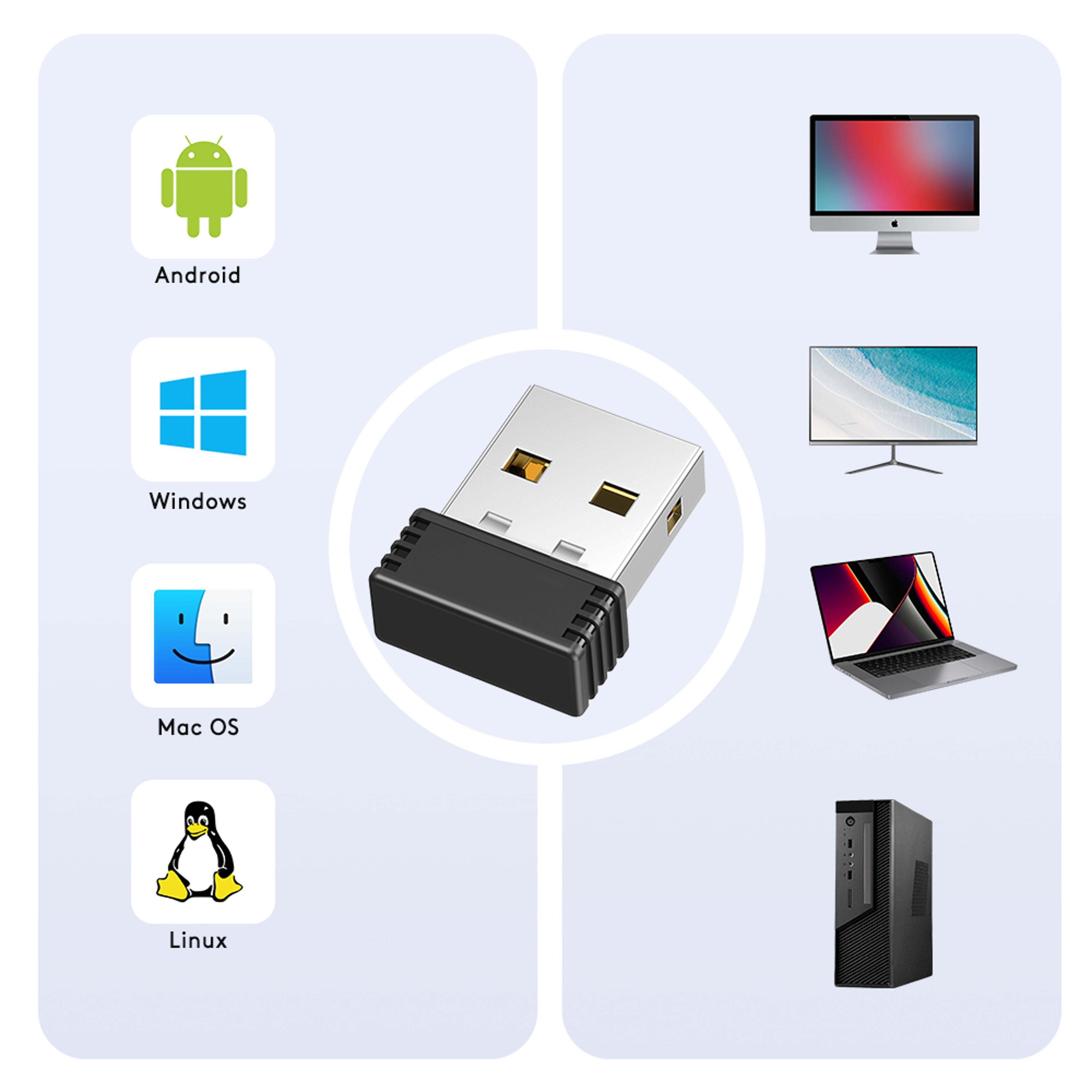 undetectable wireless mouse jigglers mover, automatic usb shaker, keeps computer awake, mouse movement wiggler