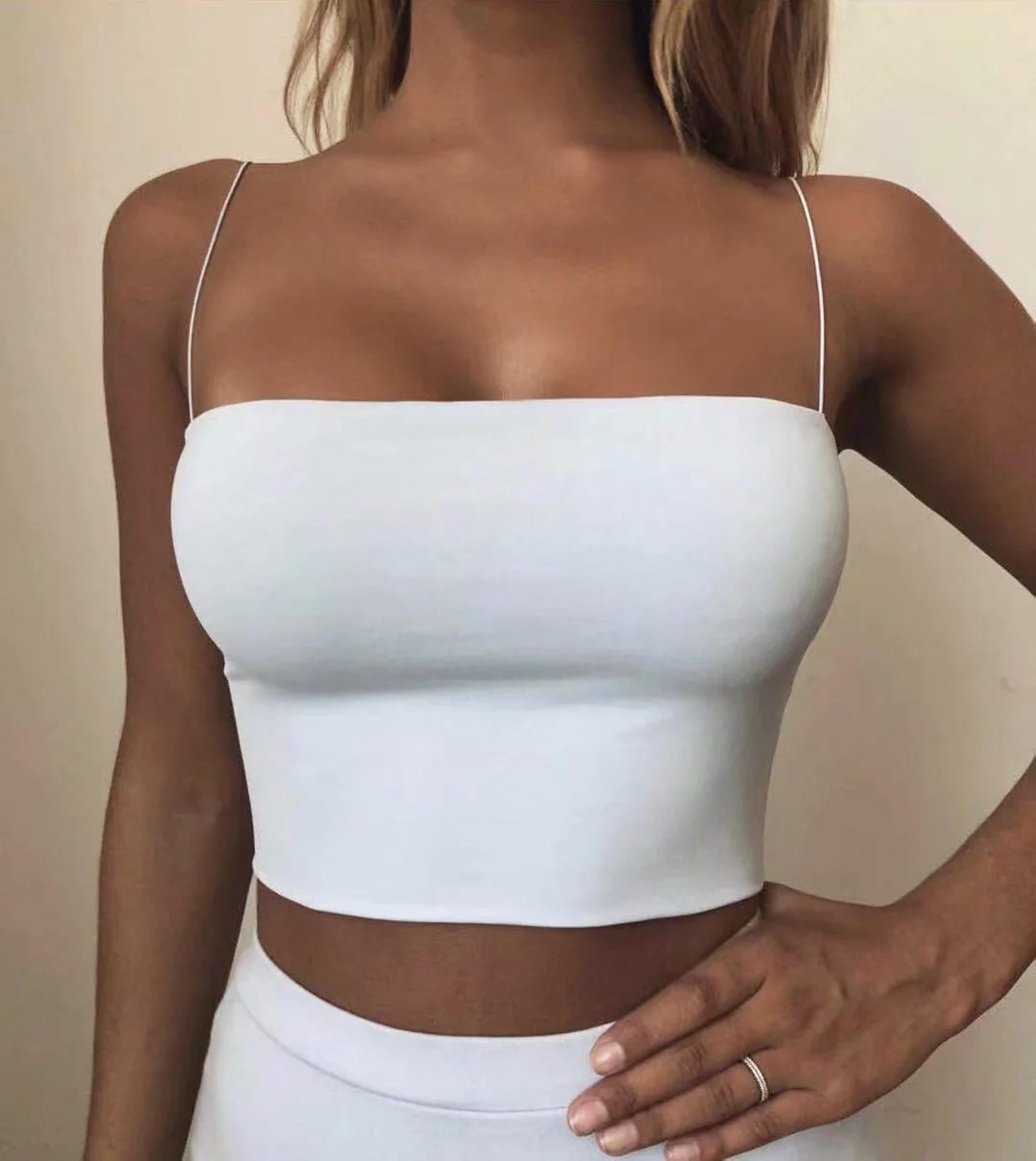 sexy elastic cotton camis, summer women's crop top, sleeveless short tank top bar, perfect for hot weather