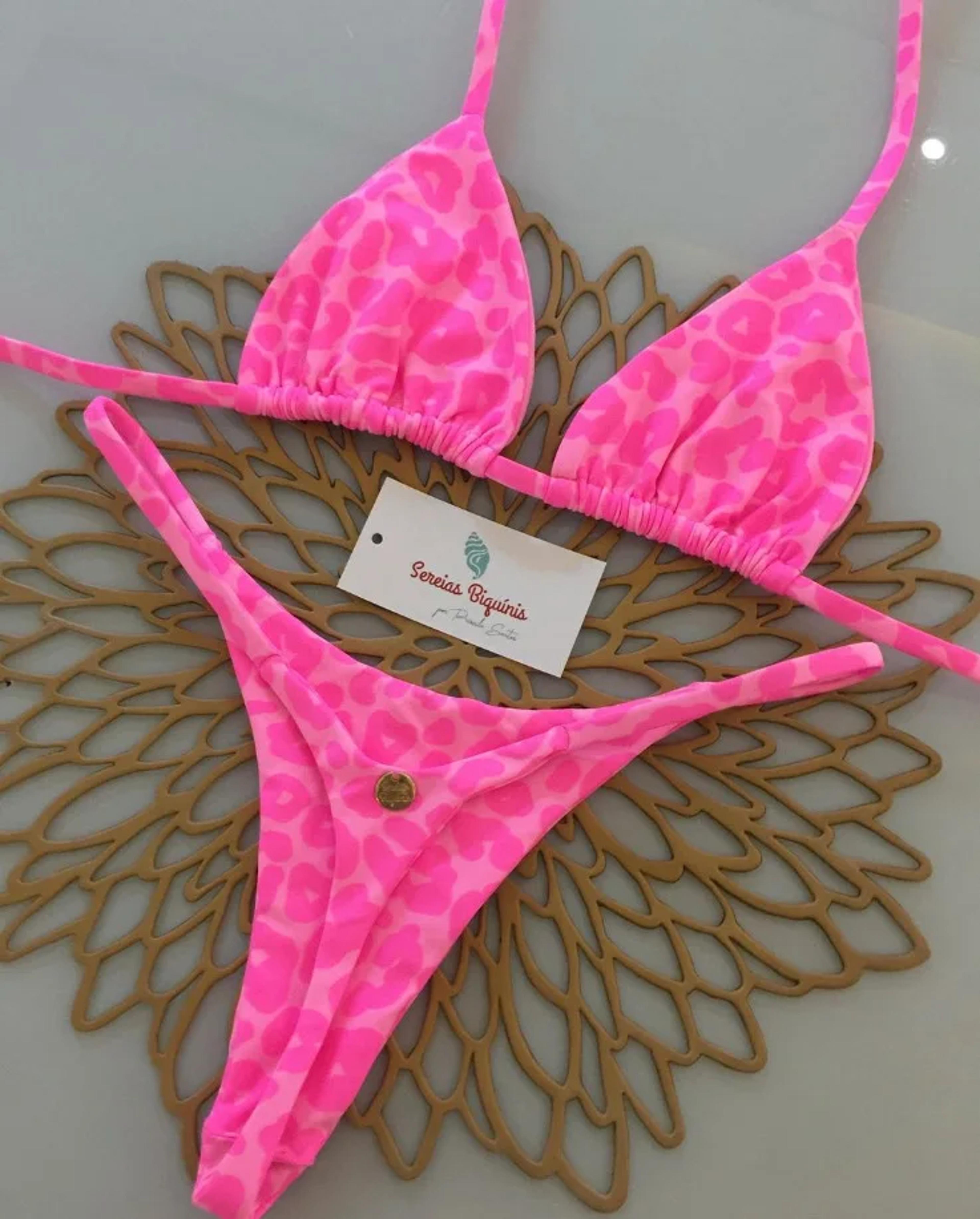 sexy print bikini sets, halter lace-up tops, thongs beach bathing suit, y2k swimsuits for women, stylish beachwear
