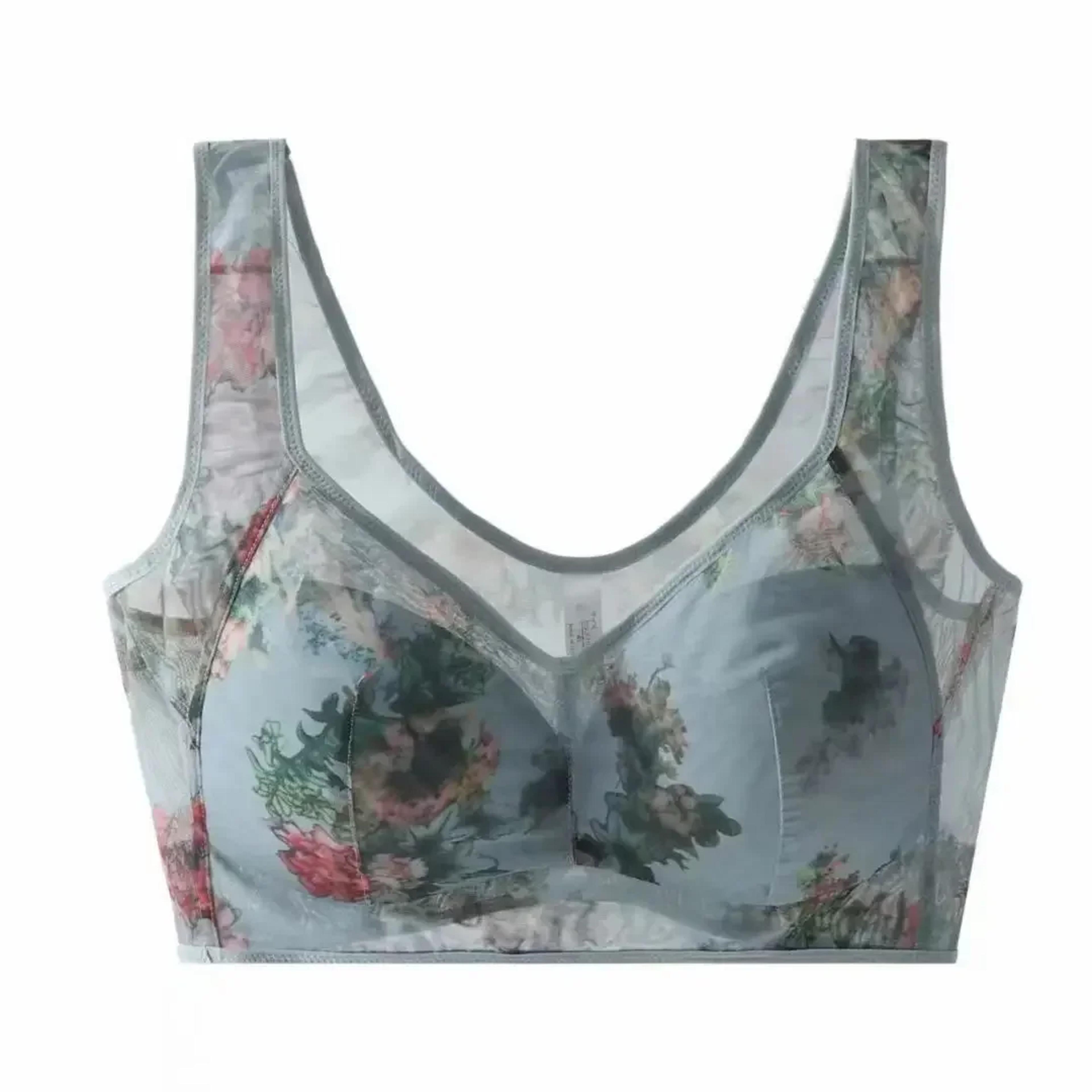 lace wire free comfort bra for everyday full coverage support