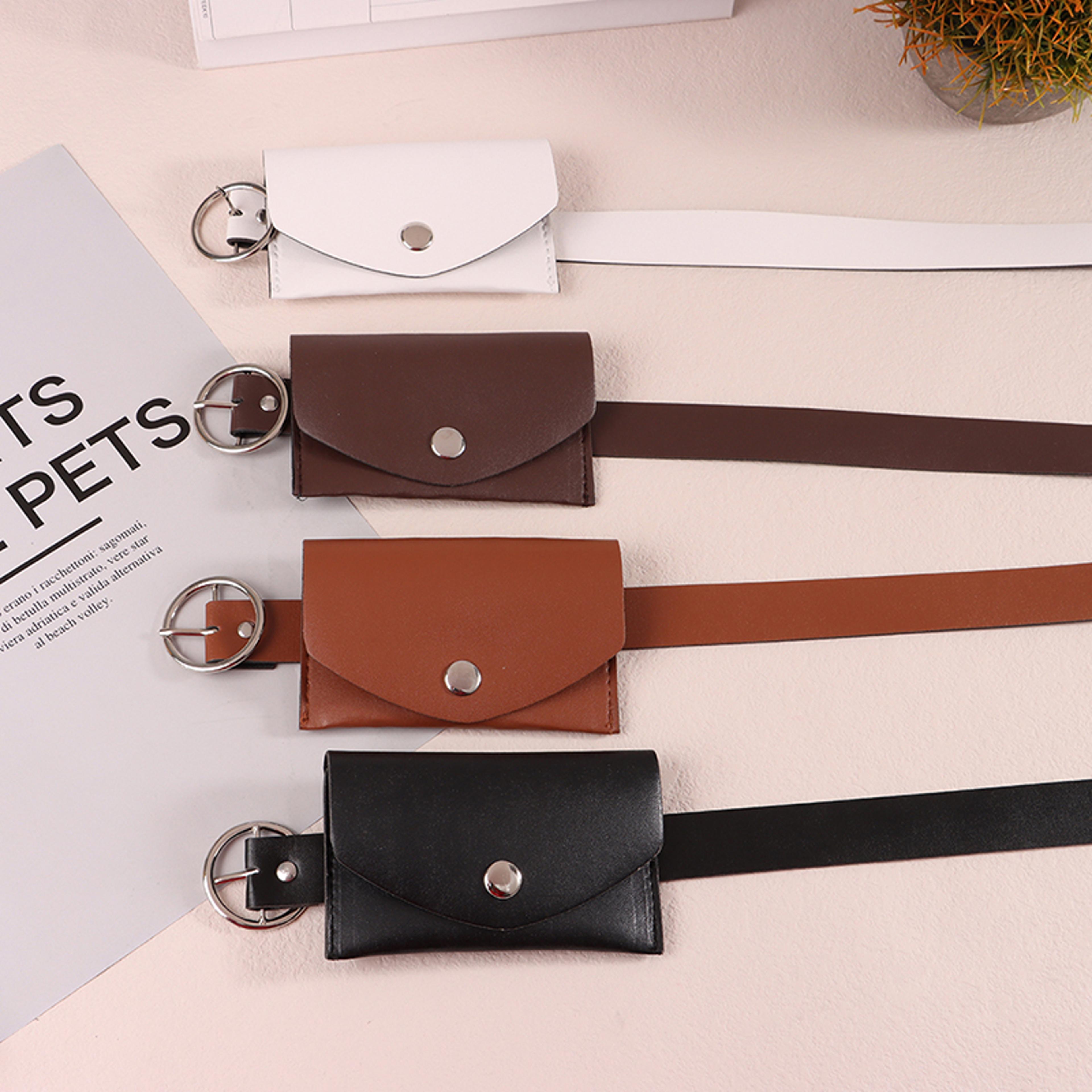 ladies decorative belt, waist pack adjustable, metal buckle wallet pouch, stylish waist belt for salesperson,daily use