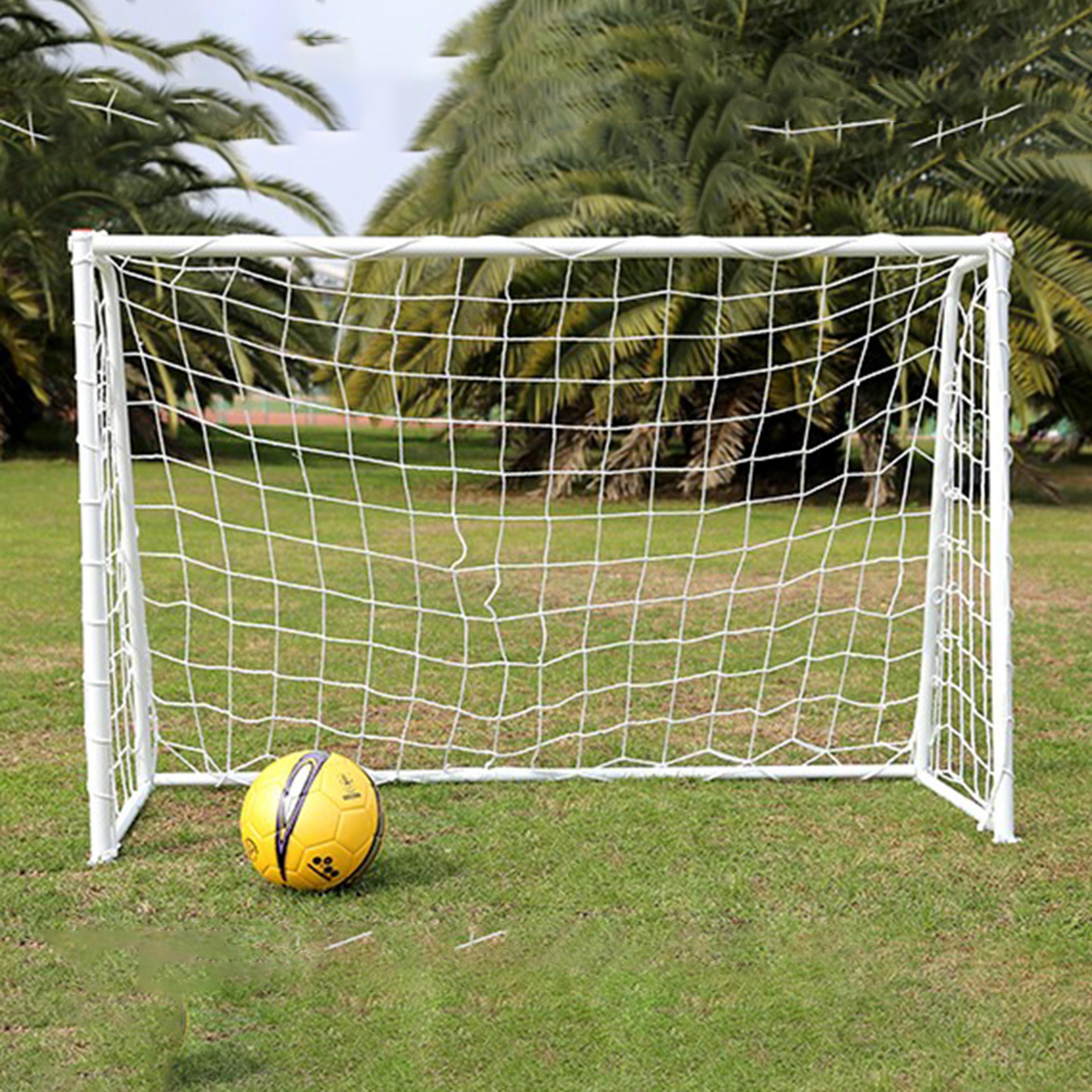 soccer goal post net, white portable football net, outdoor training tool, gift football accessories