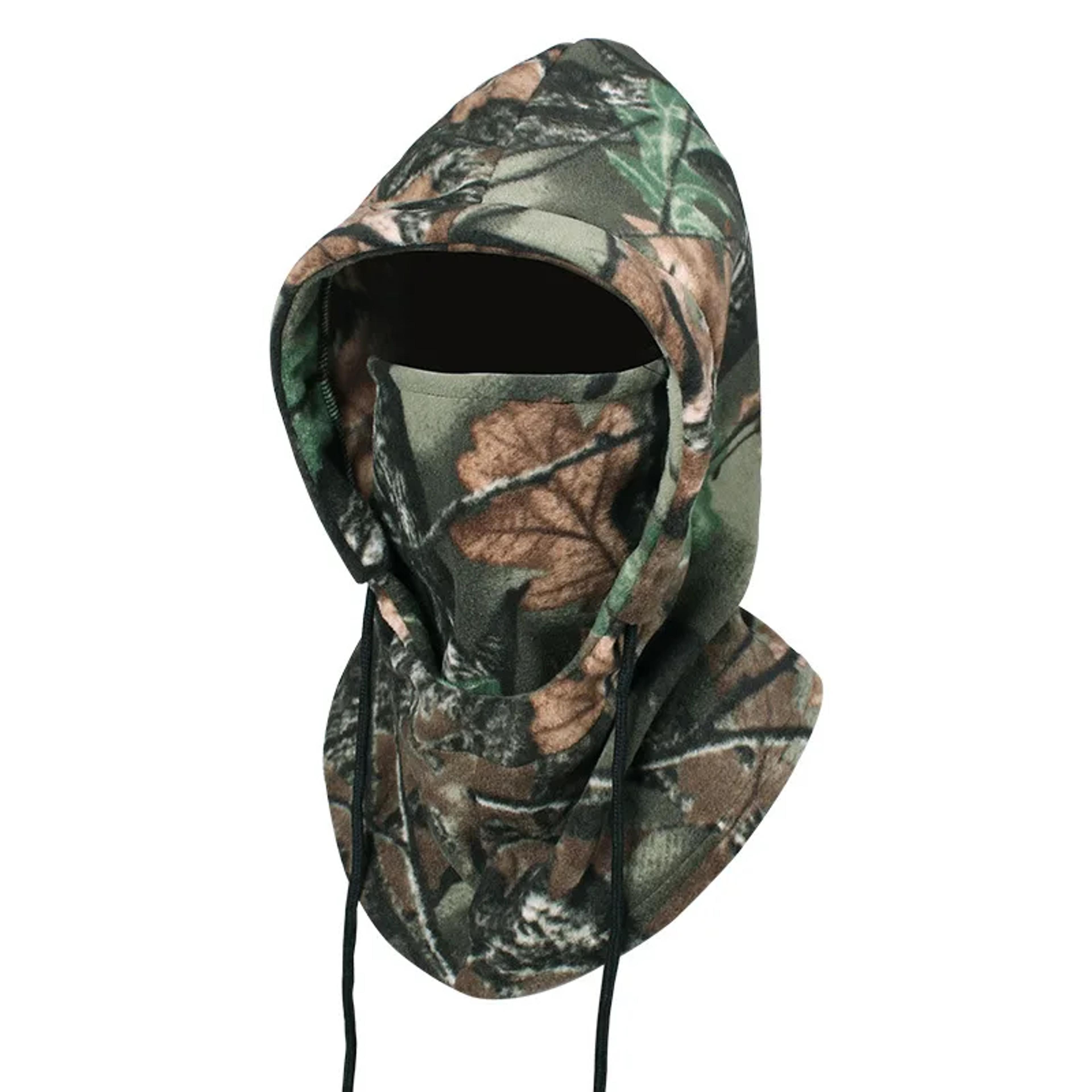 hooded winter face mask, warm fleece balaclava for men women, neck warmer, thermal windproof cap, beanies bandana
