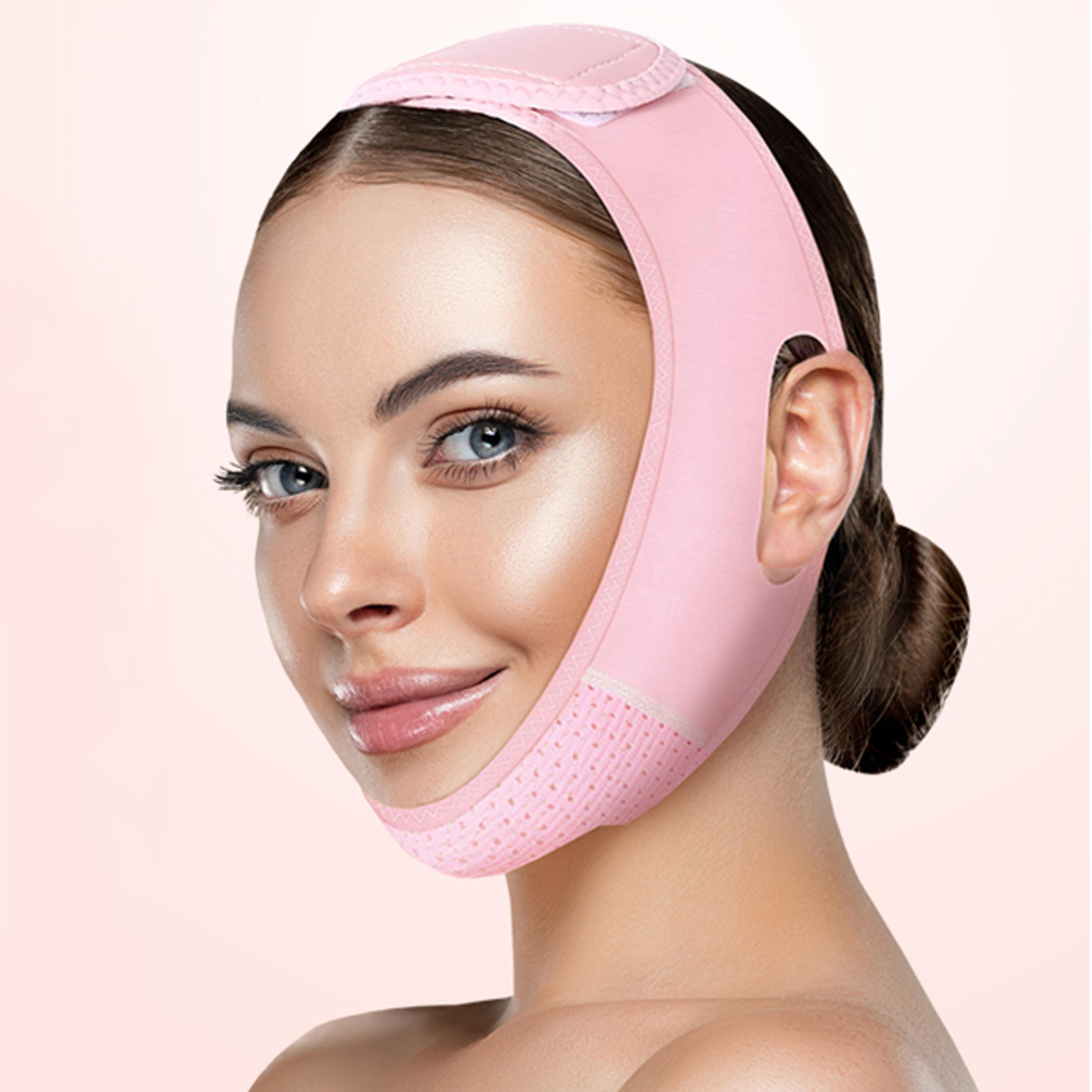 reusable face strap, v line mask for face slimming, double chin reducer, chin strap, v shaped belt lift