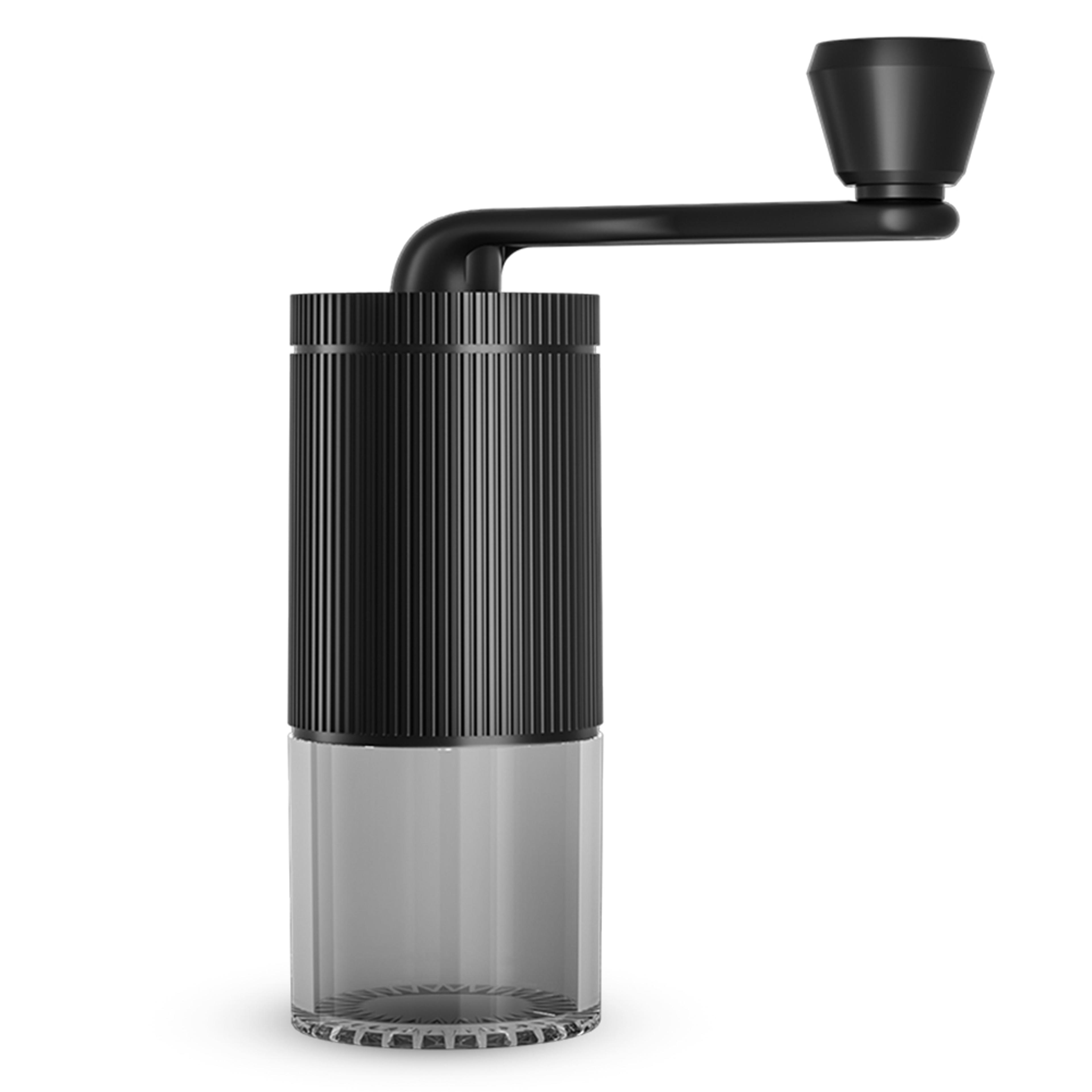 mini coffee bean grinder manual adjustable settings ultra-portable conical burr coffee grinder for cold brew camping
