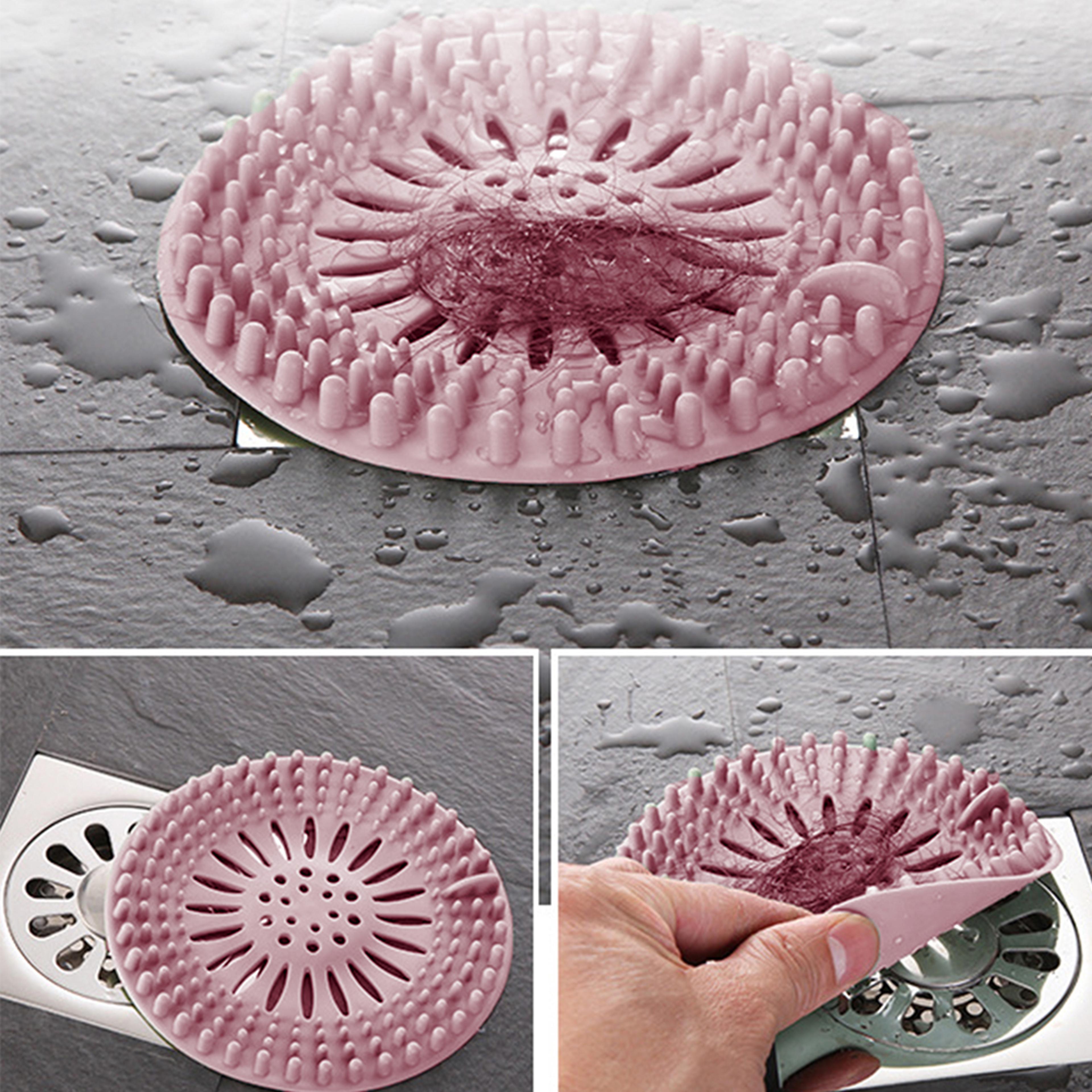 hair stopper shower drain, kitchen sink anti-blocking, bathroom hair sink sewer filter