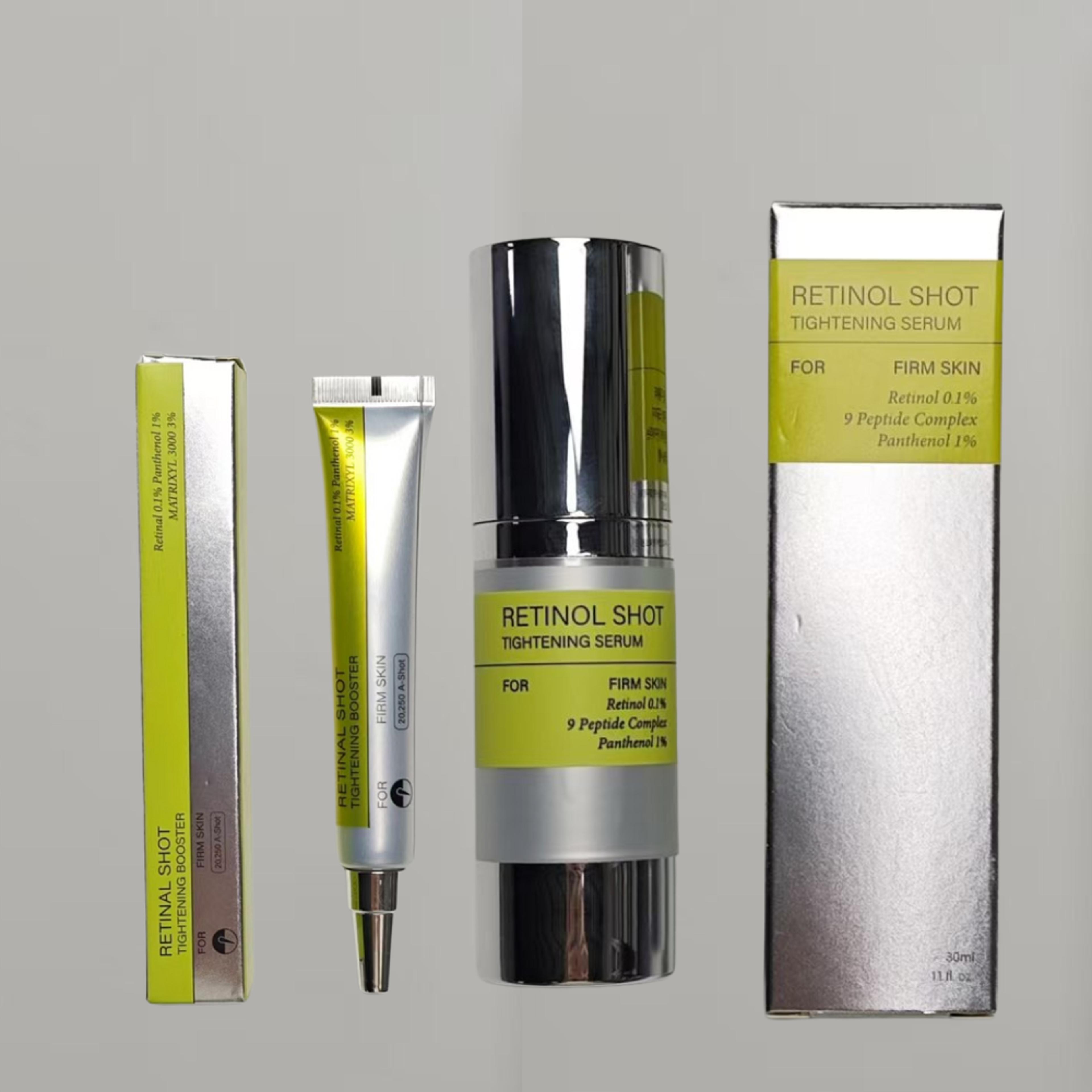 moisturizing tightening booster, korean vita a retinol shot, skin care enhancer