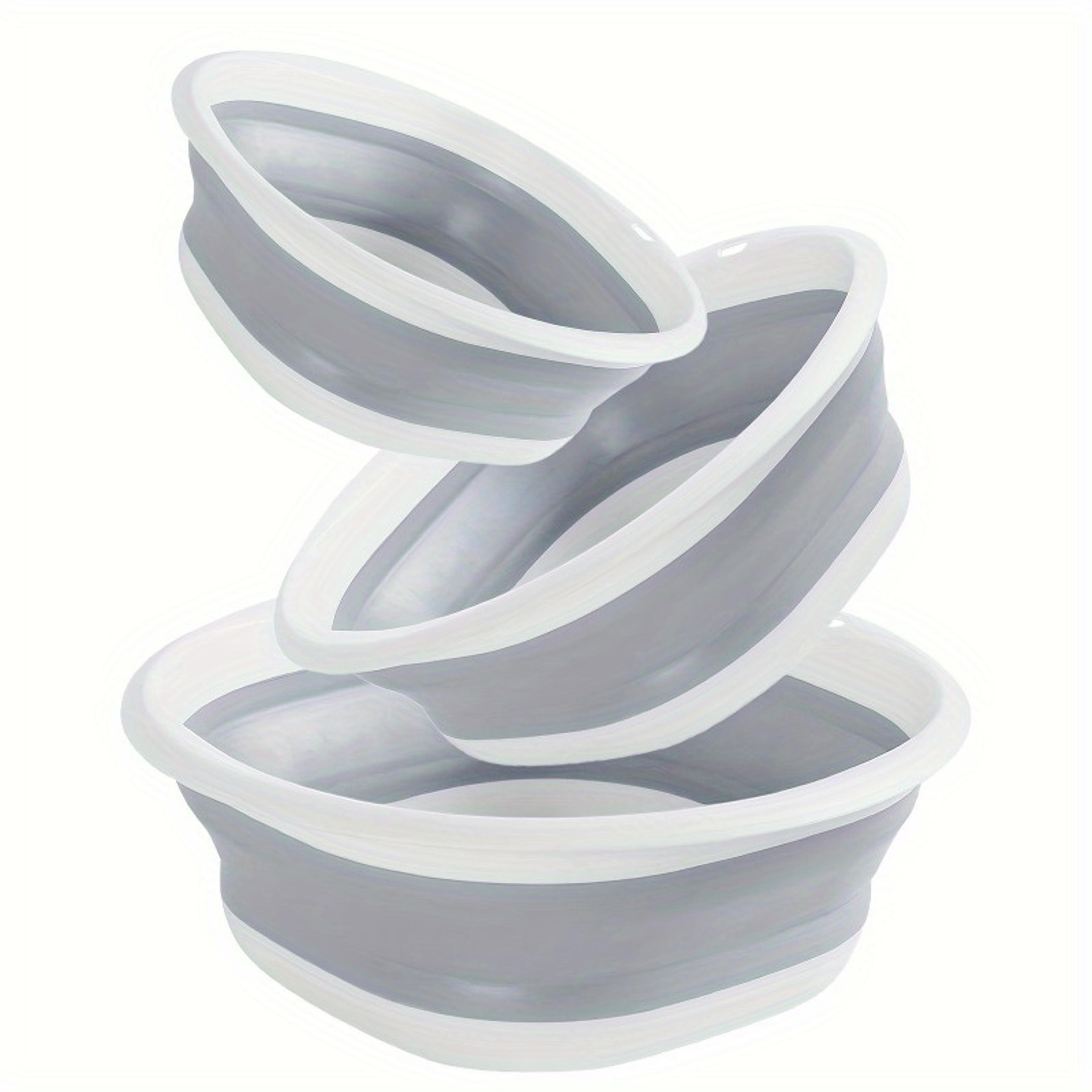 laundry baskets, foldable wash basins, space saving storage containers, plastic wash basins, laundry buckets