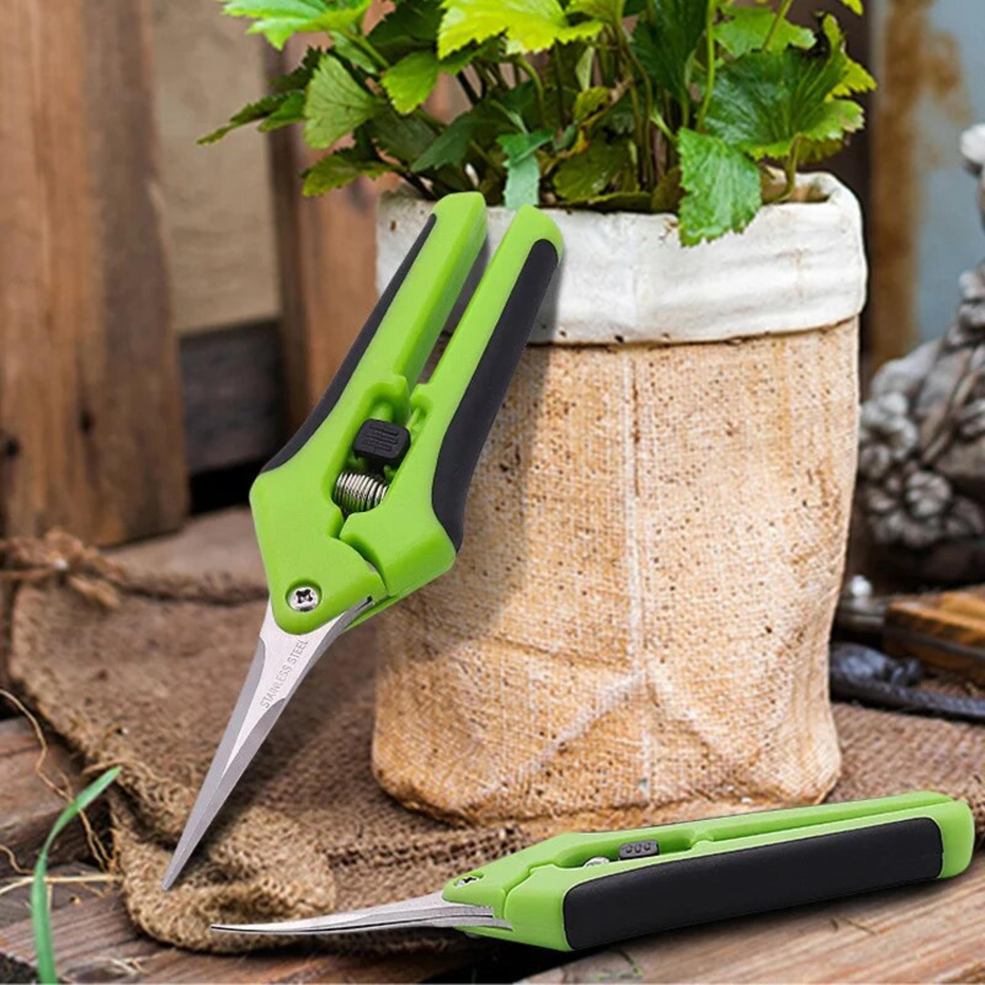non-slip garden scissors, labor-saving pruning shears for branches and flowers