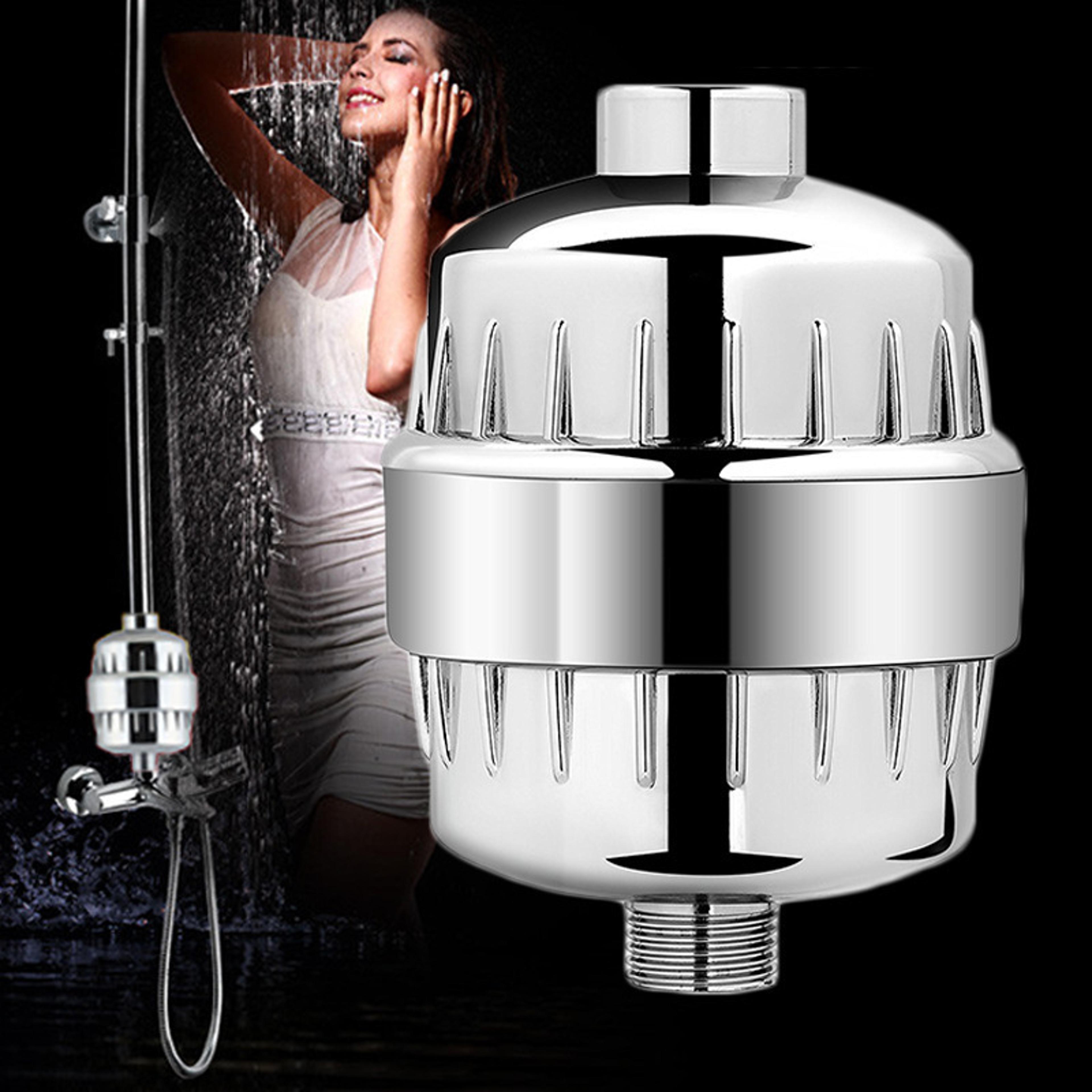 filtered shower head for hard water, remove chlorine, kitchen faucet filtration, heavy metals removal