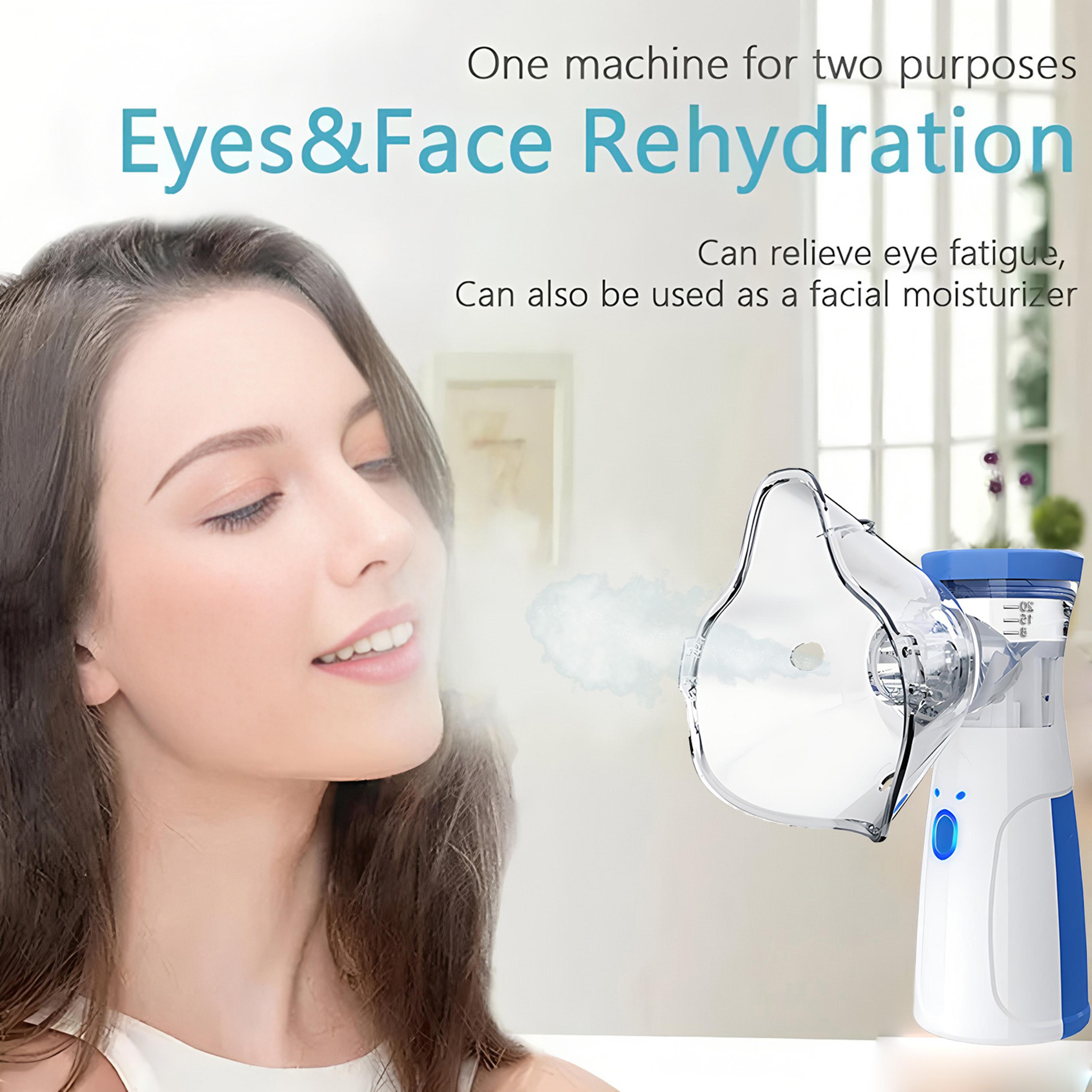 steam machine for home, cleansing skin apparatus, rotating nozzle beauty steamer for unclogging pores