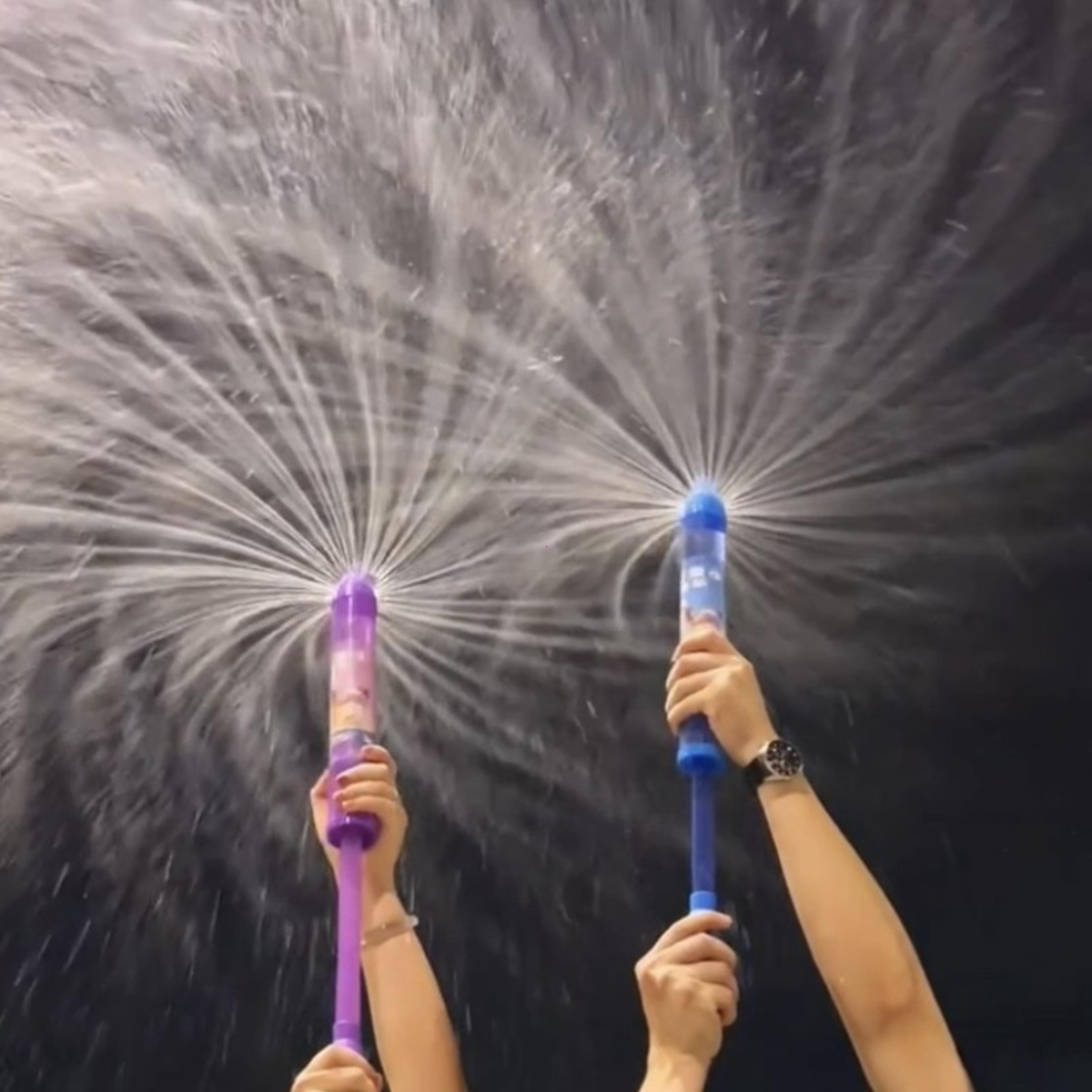 firework water spray toy for couples, romantic outdoor pool party photo prop, game night light atmosphere gift for anniv