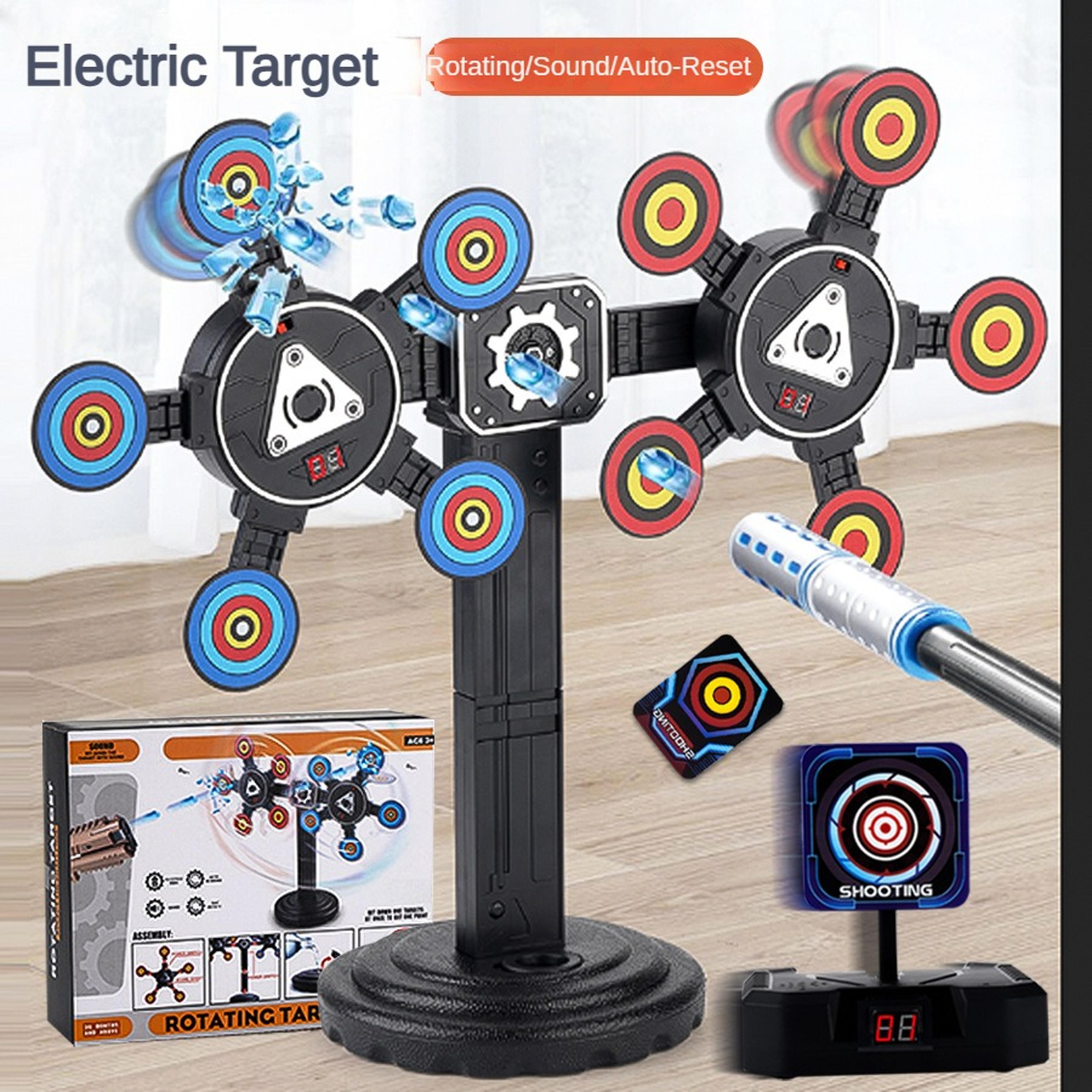 electric auto-reset target for nerf guns, high precision target for beads blaster gun, toy parts, nerf bullet scoring