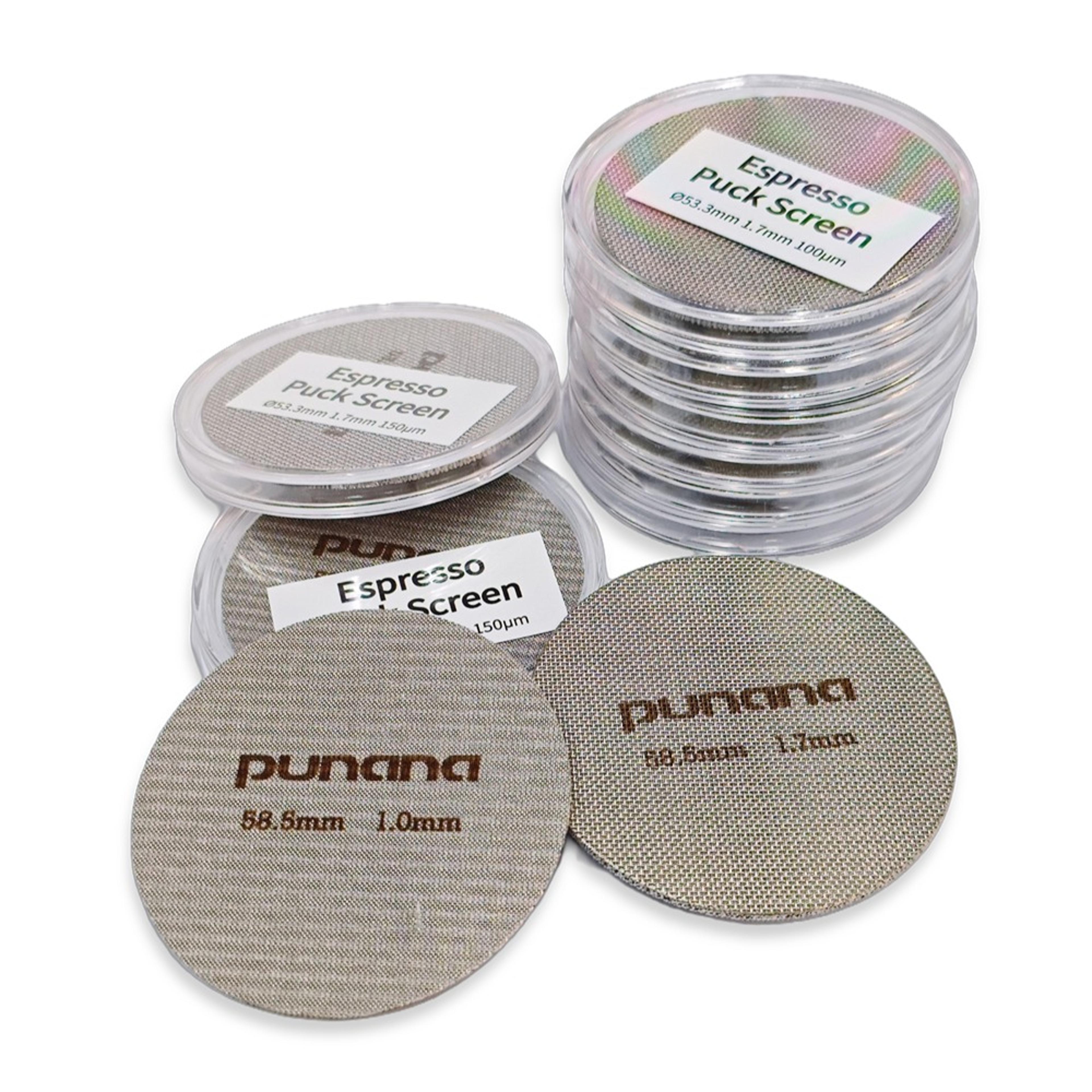 food-grade stainless steel espresso filter, professional barista espresso puck screen