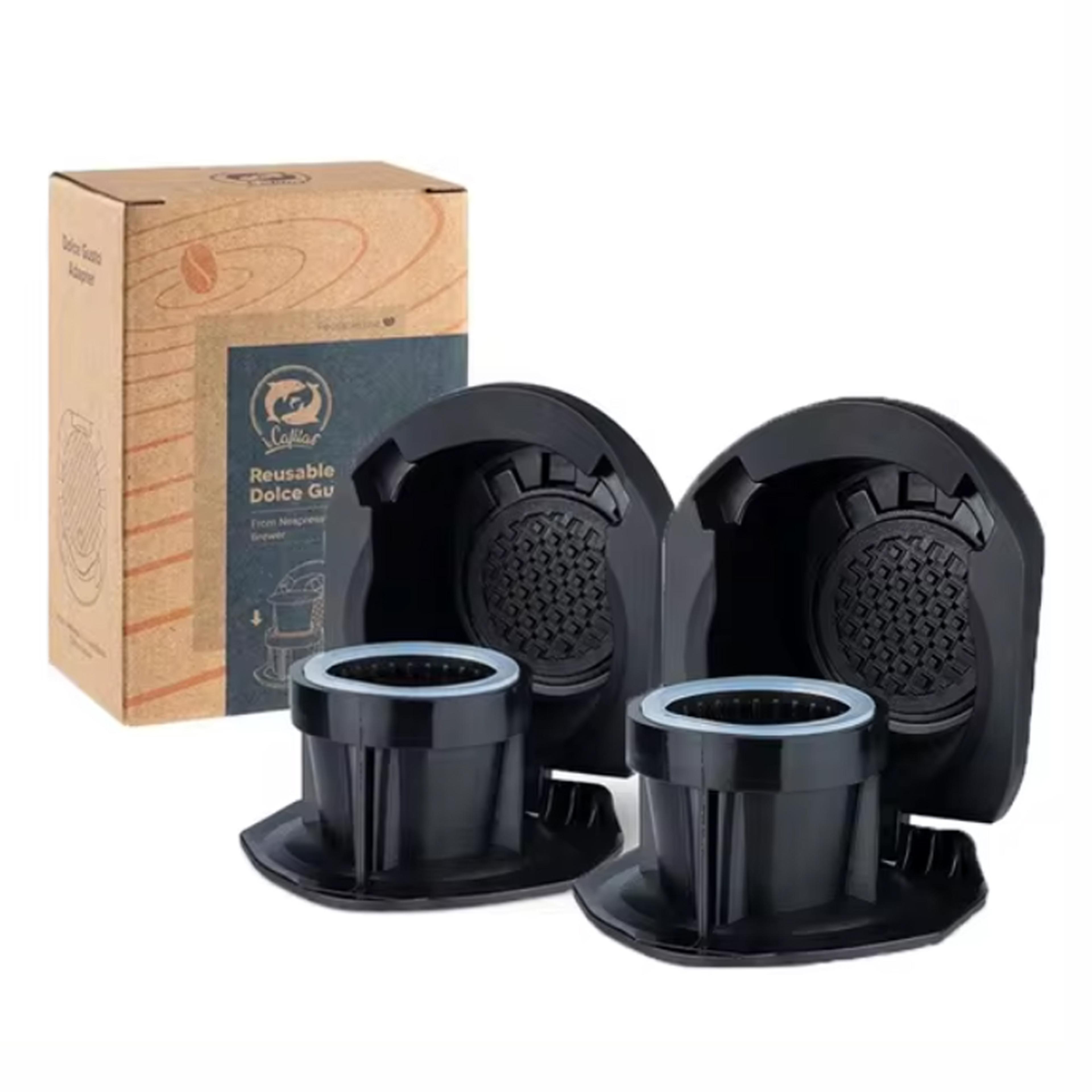 reusable capsule adapter for dolce gusto with genio s piccolo coffee machine accessories icafilas