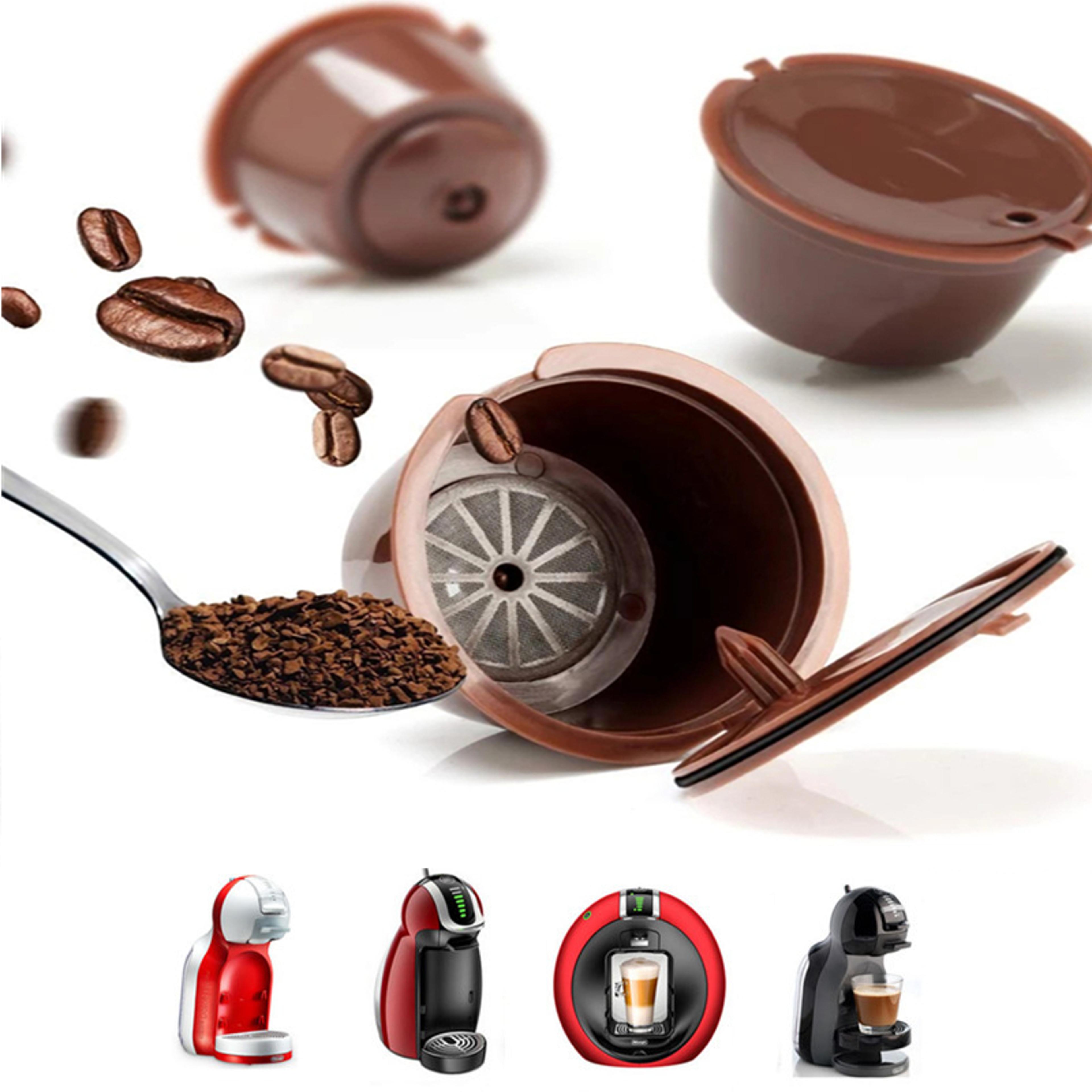 reusable dolce gusto coffee capsule filter cup, empty pods for dolce taste