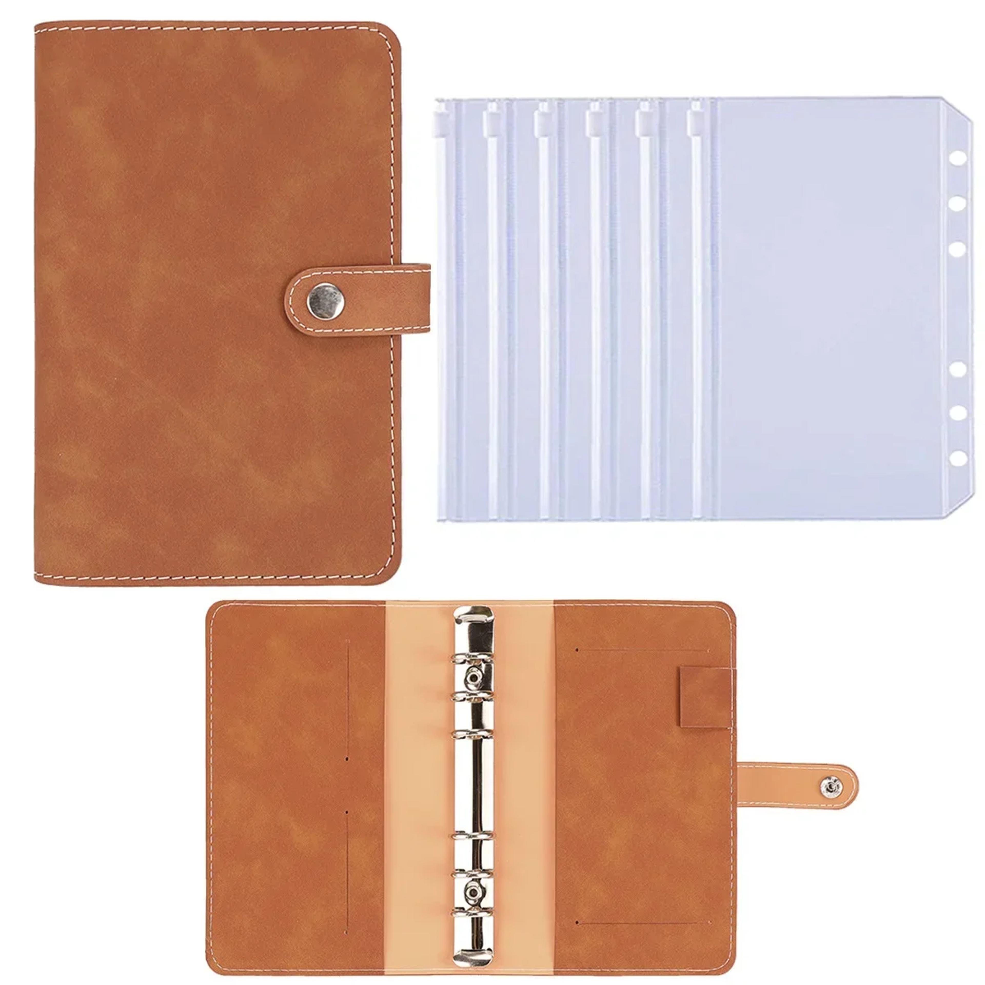 pu loose-leaf binder planner cover, diary agenda paper, school handbook