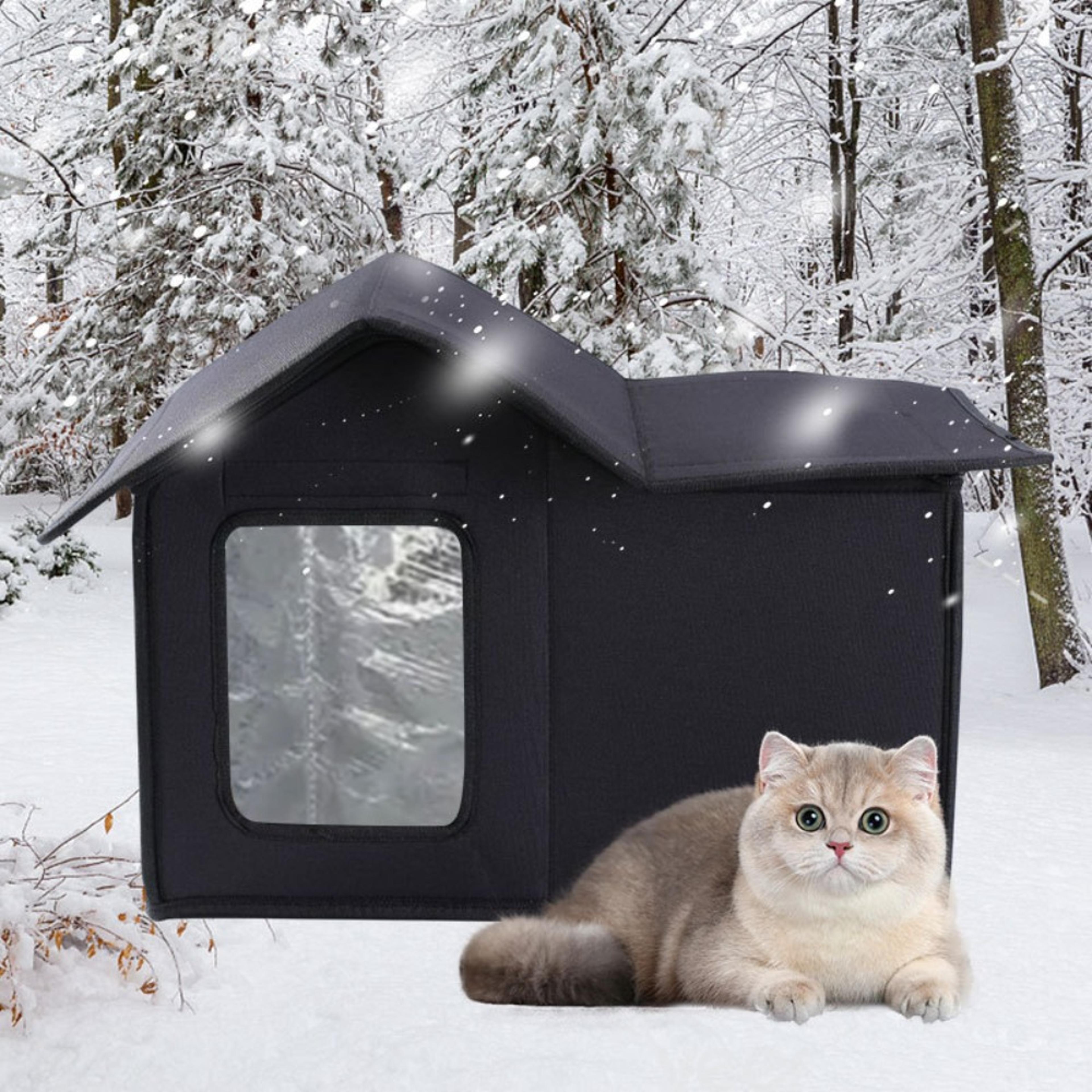 waterproof cat dog pet bed, removable and washable design, universal convenient storage dog house