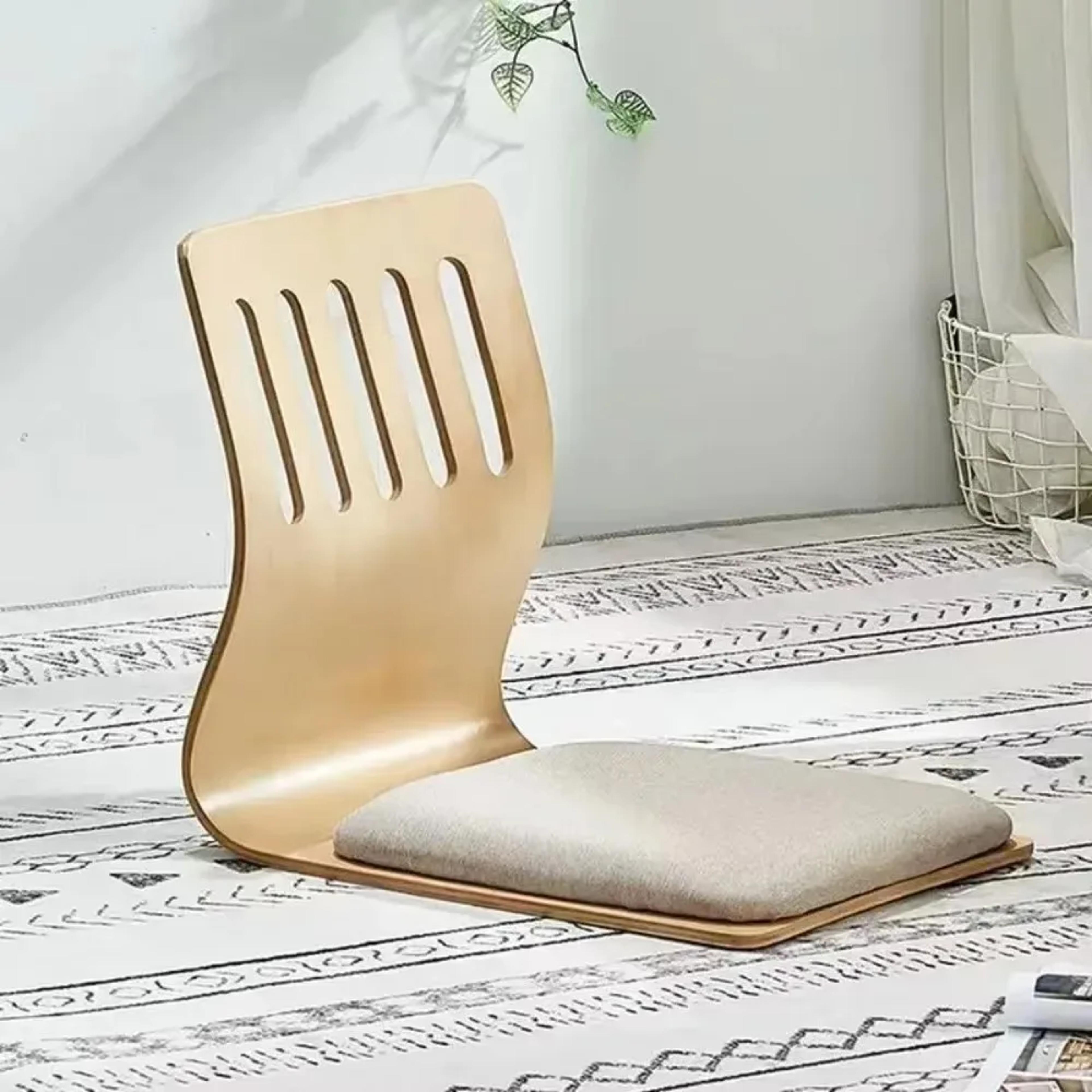 legless creative japanese lazy tatami chair, relaxing full body chair for sofa and dormitory