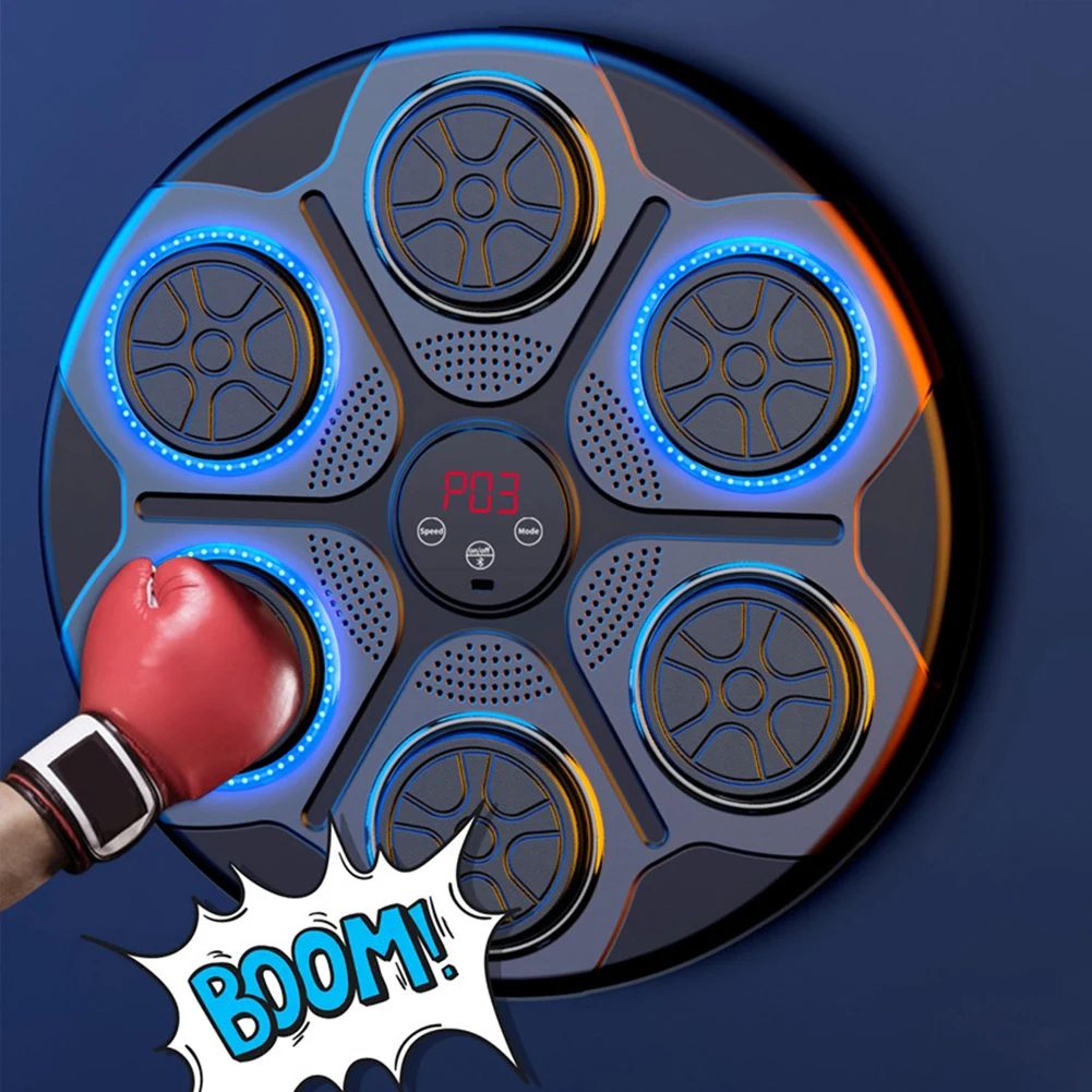 smart bluetooth boxing trainer, improve reaction speed & coordination