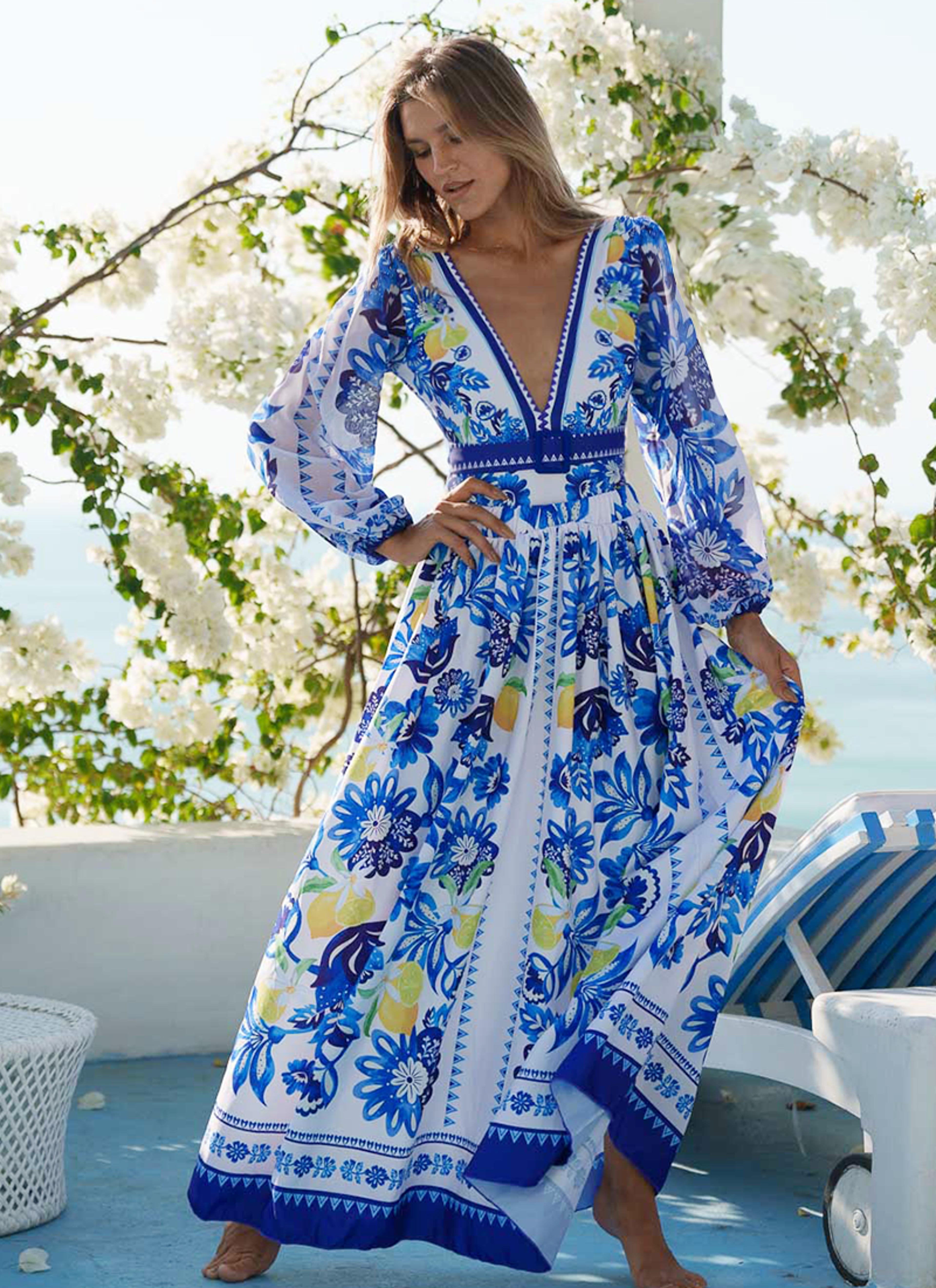 long sleeve beach wear printed one piece swimsuit set bodysuit wholesale