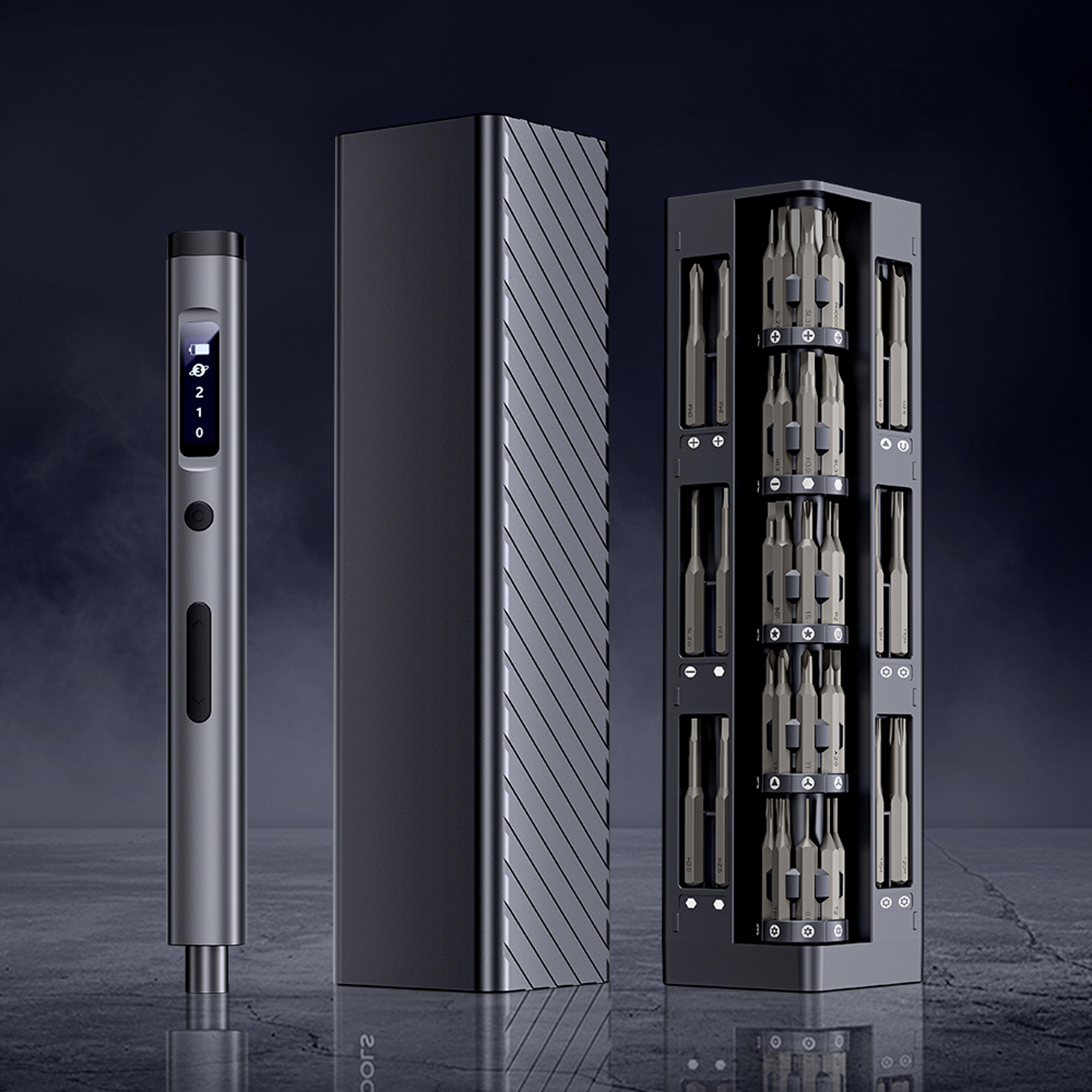 wireless electric screwdriver set, power tool kits rechargeable, mini small bits cordless for mobile cell repair