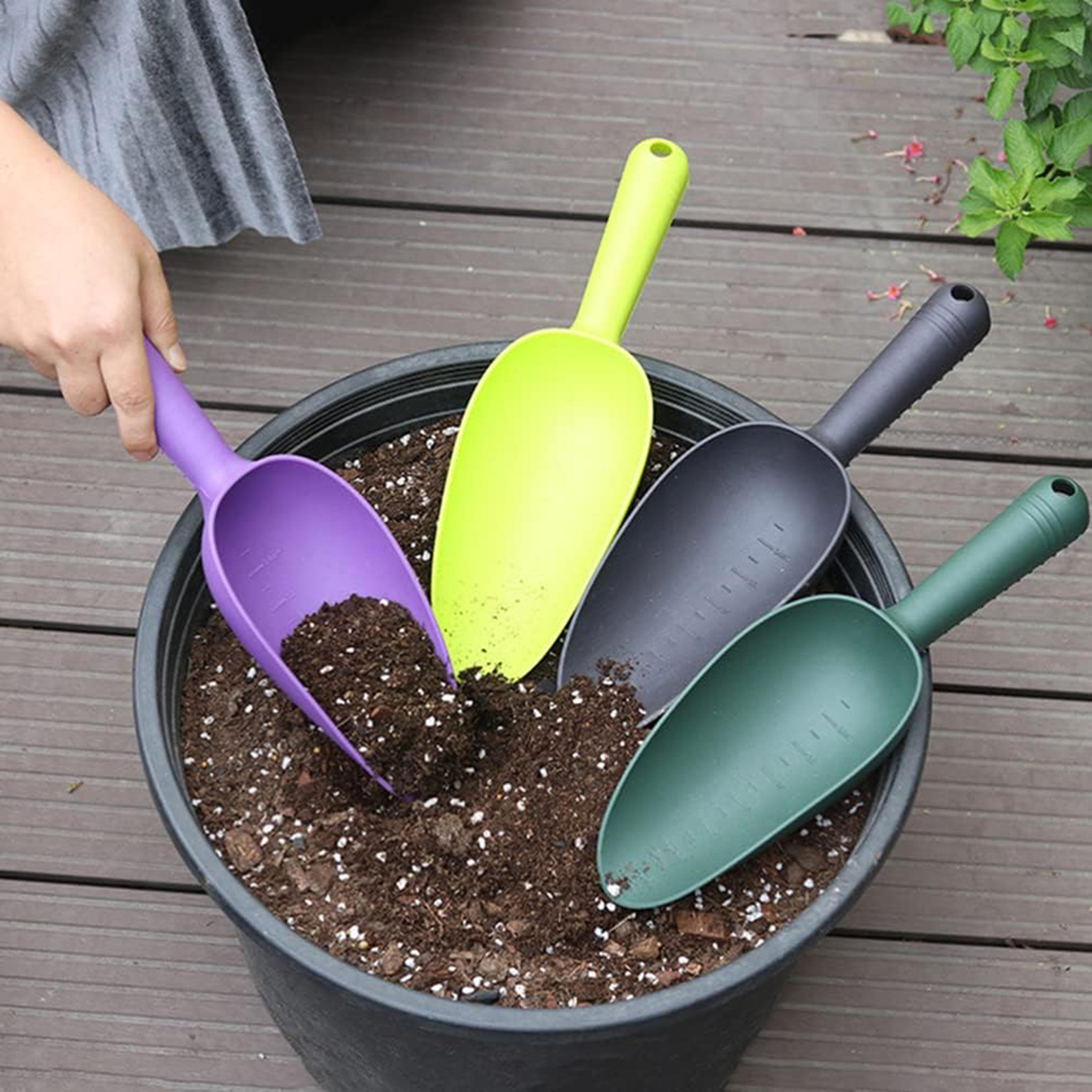 multifunction hand trowels for planting, digging, transplanting, garden tools, beach sand scoop