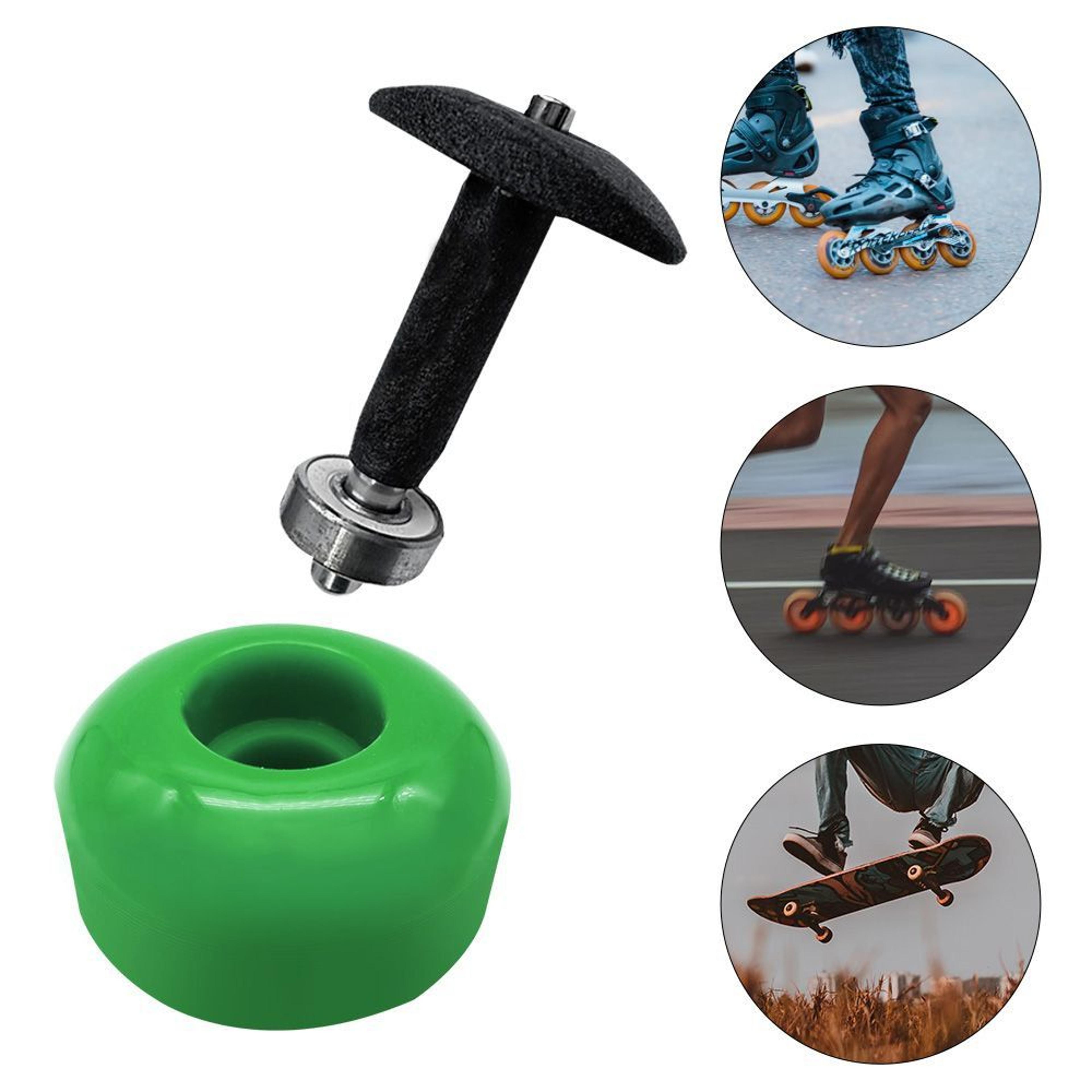 skateboard longboard bearing disassemble tool, portable metal remover tool for roller scooter bearings