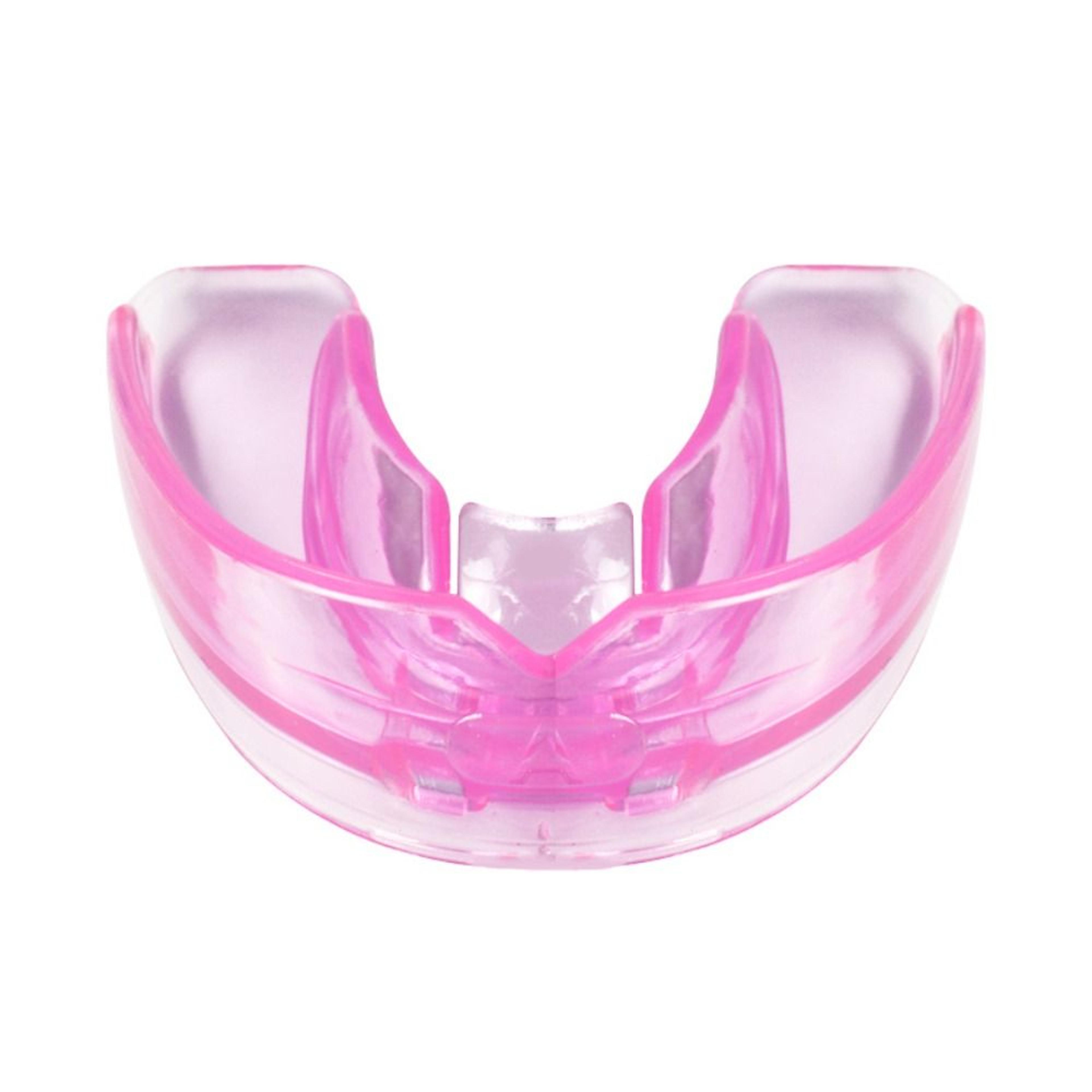 professional silicone mouth guard, sports teeth protection, boxing gum shield in blue, purple, pink for adults & kids