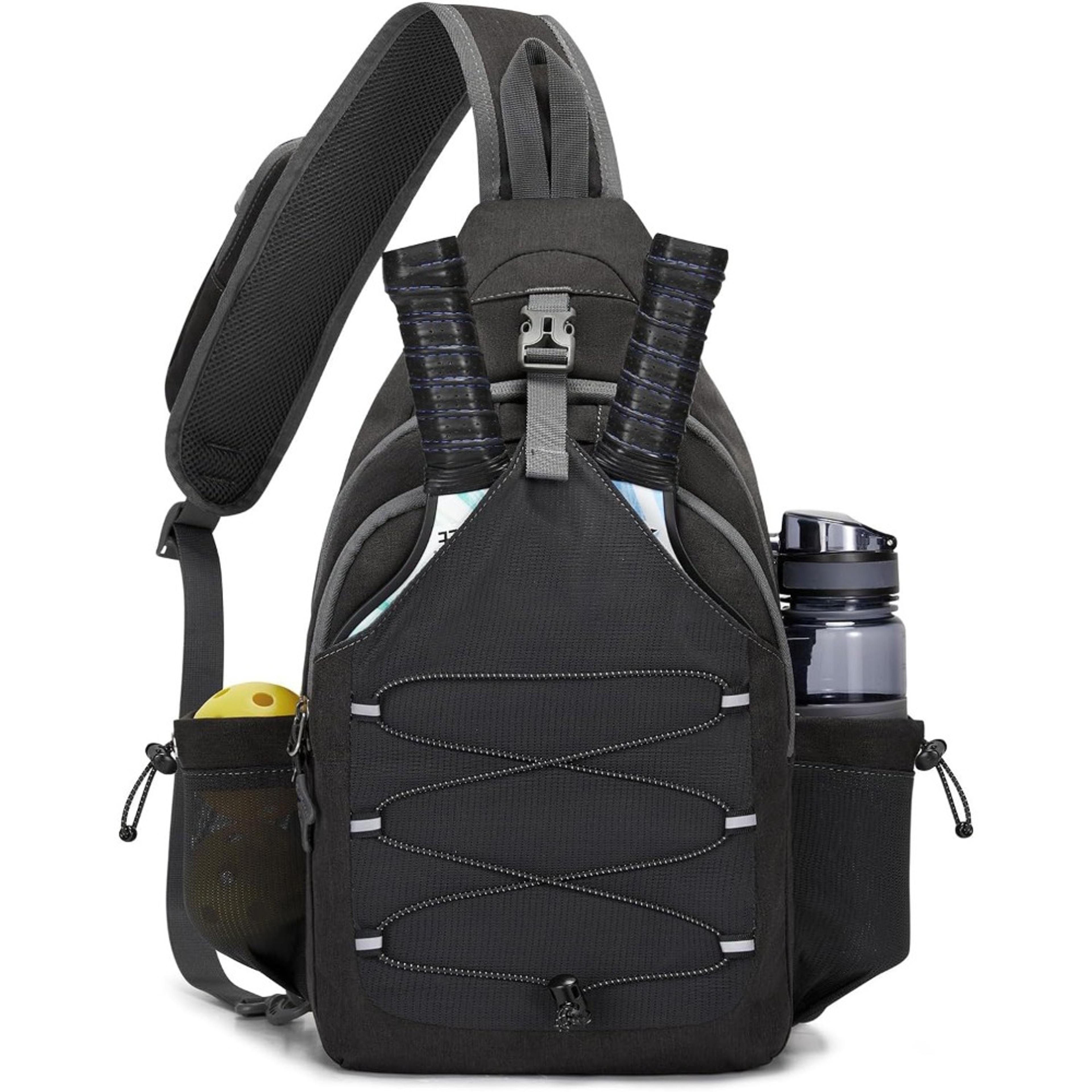 adjustable pickleball bag, durable racket holder for lightweight paddle