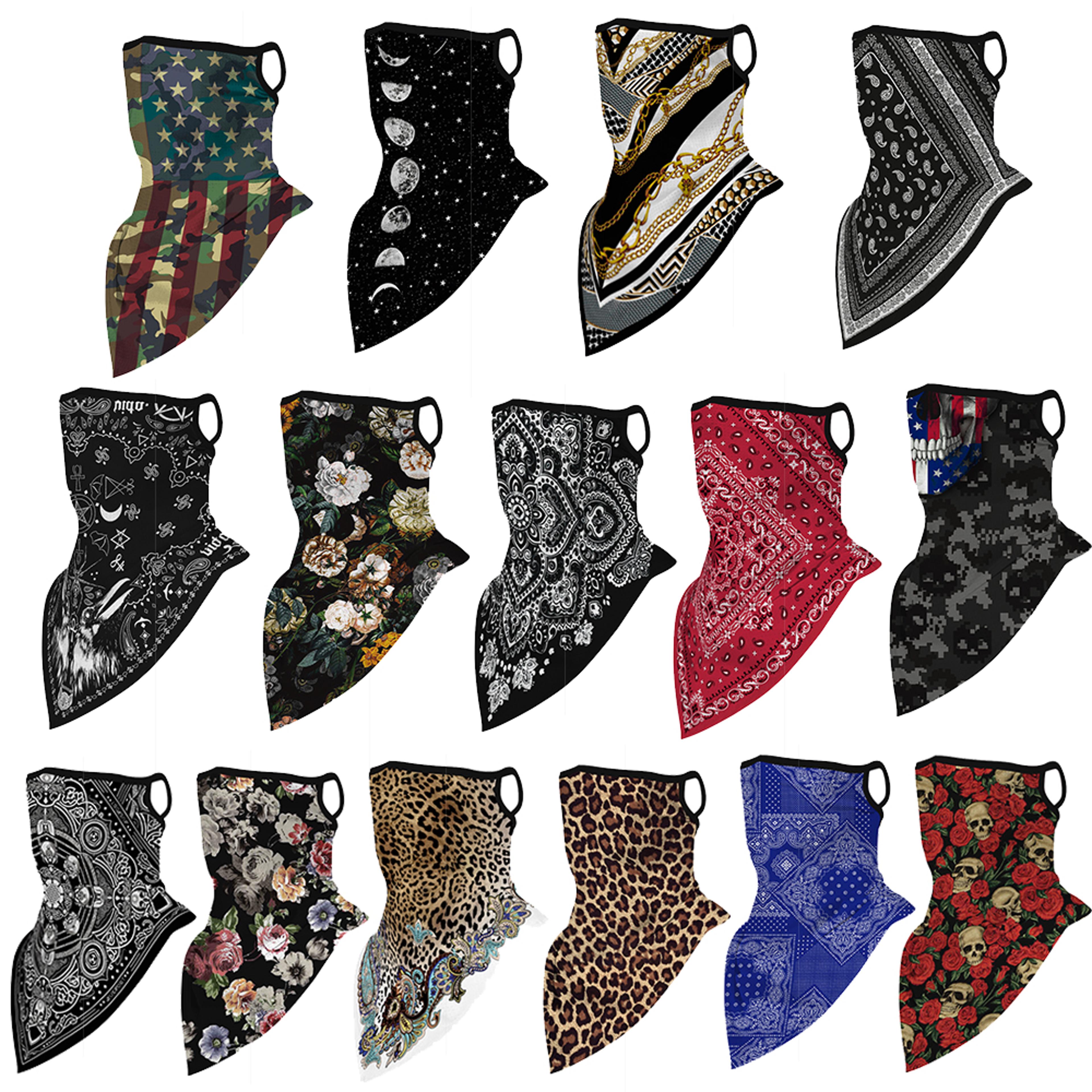 fashion face tube neck headband scarf, multi-function neck gaiter balaclava bandana, headwear bandana cap, outdoors