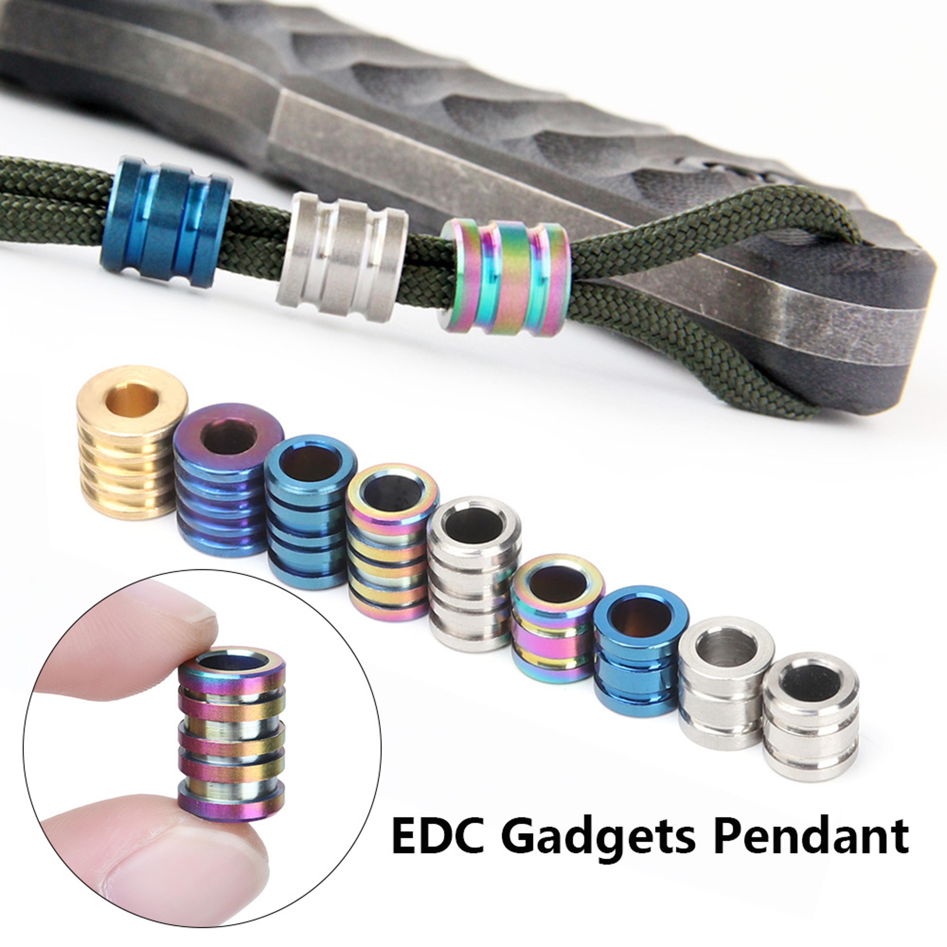 paracord rope knife lanyard knife beads pendant camping knife edc outdoor multi tool