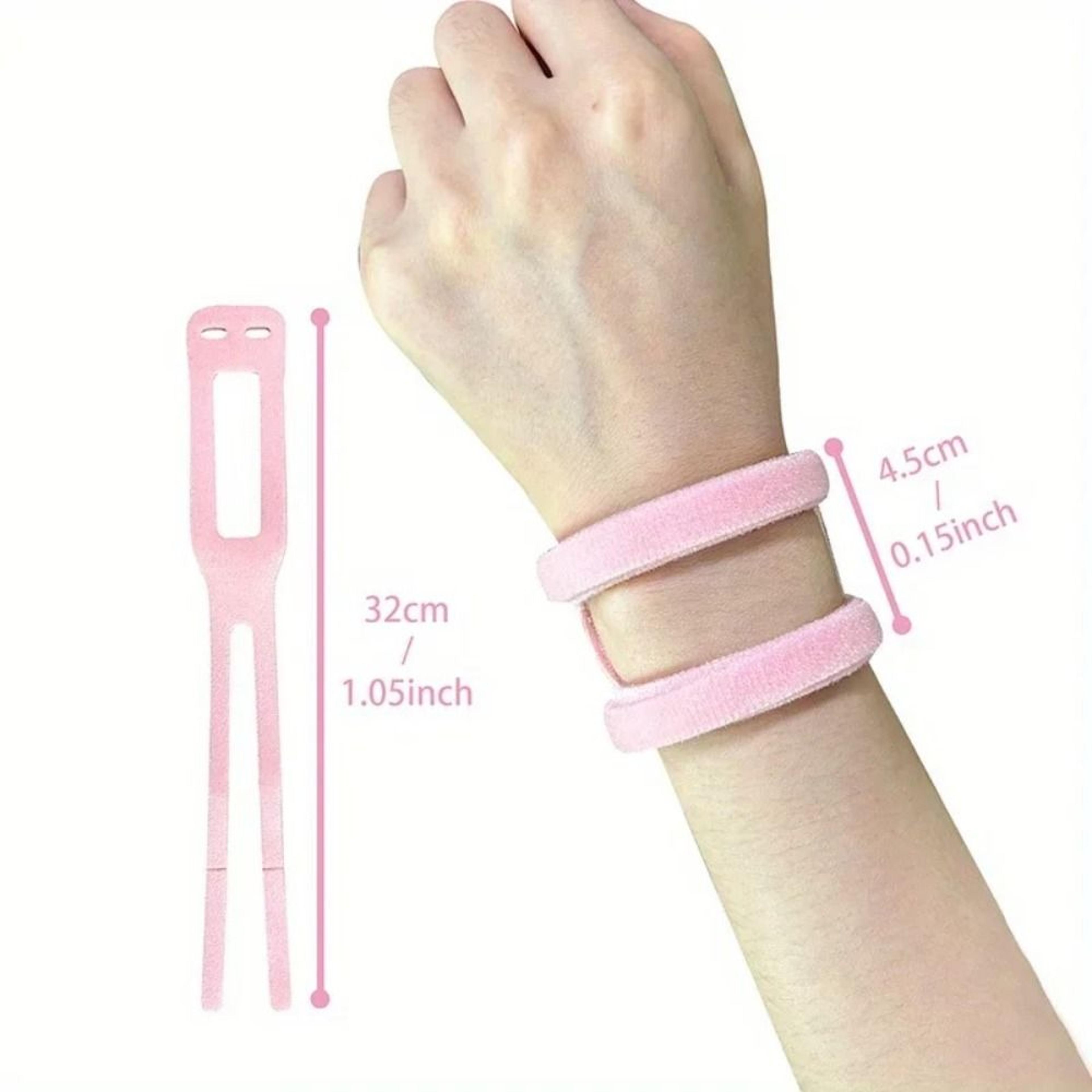 elastic pressure wrist strap, comfortable wrist brace, solid color polyester fiber wrist support band for joint protecti