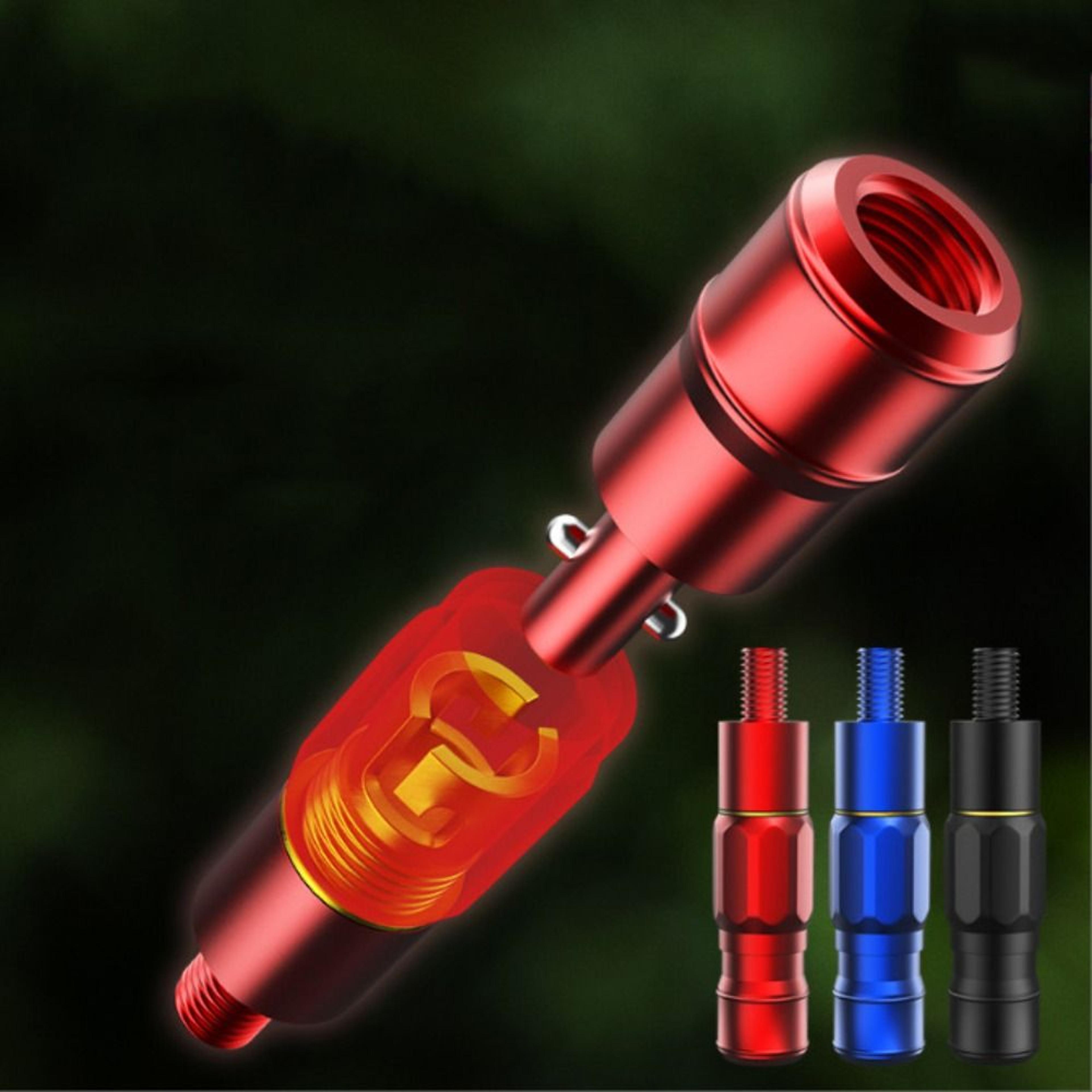 quick release net connector, anti-rotation aluminum alloy, interface landing net head adapter
