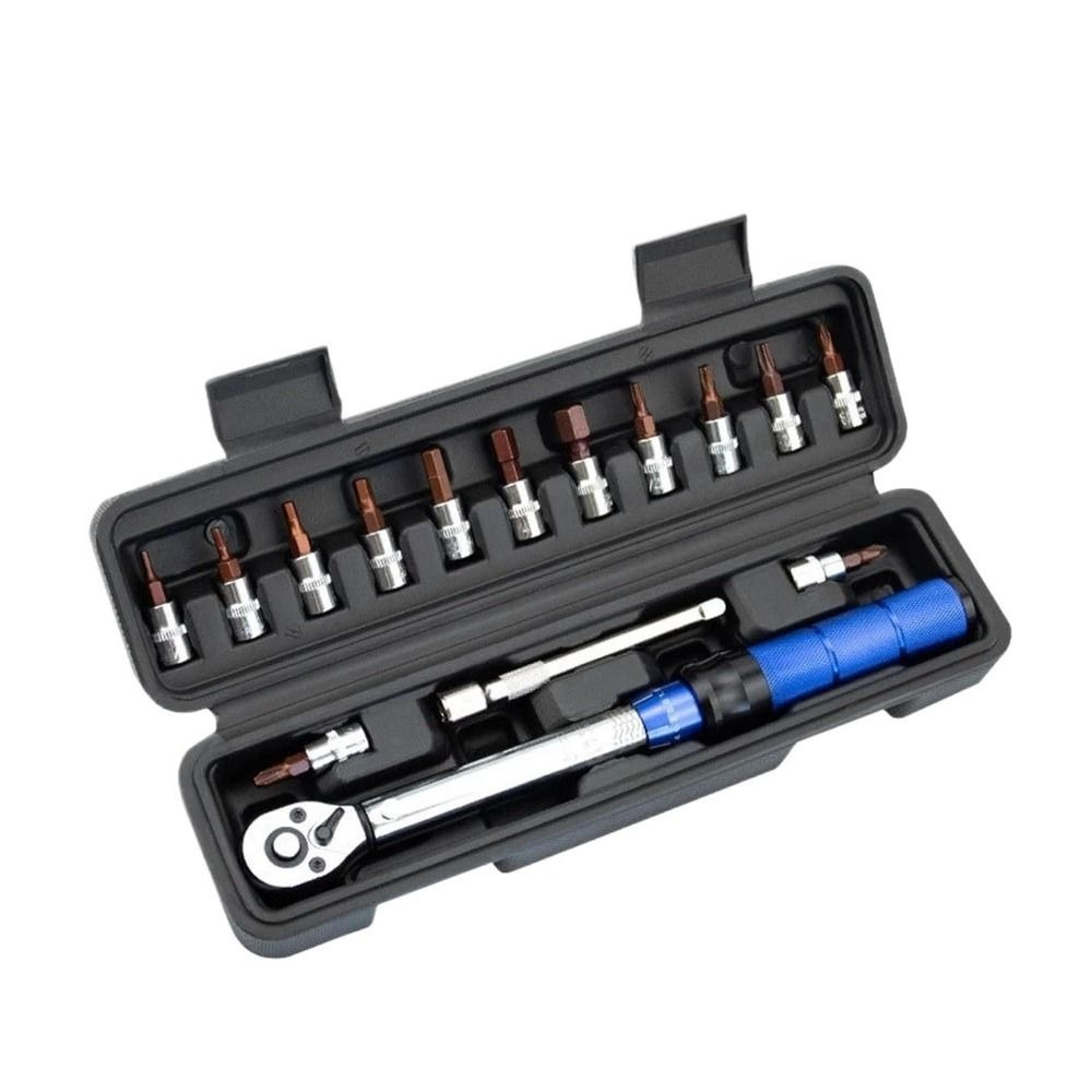 bicycle torque wrench set, drive bike repair tool kit, preset type spanner