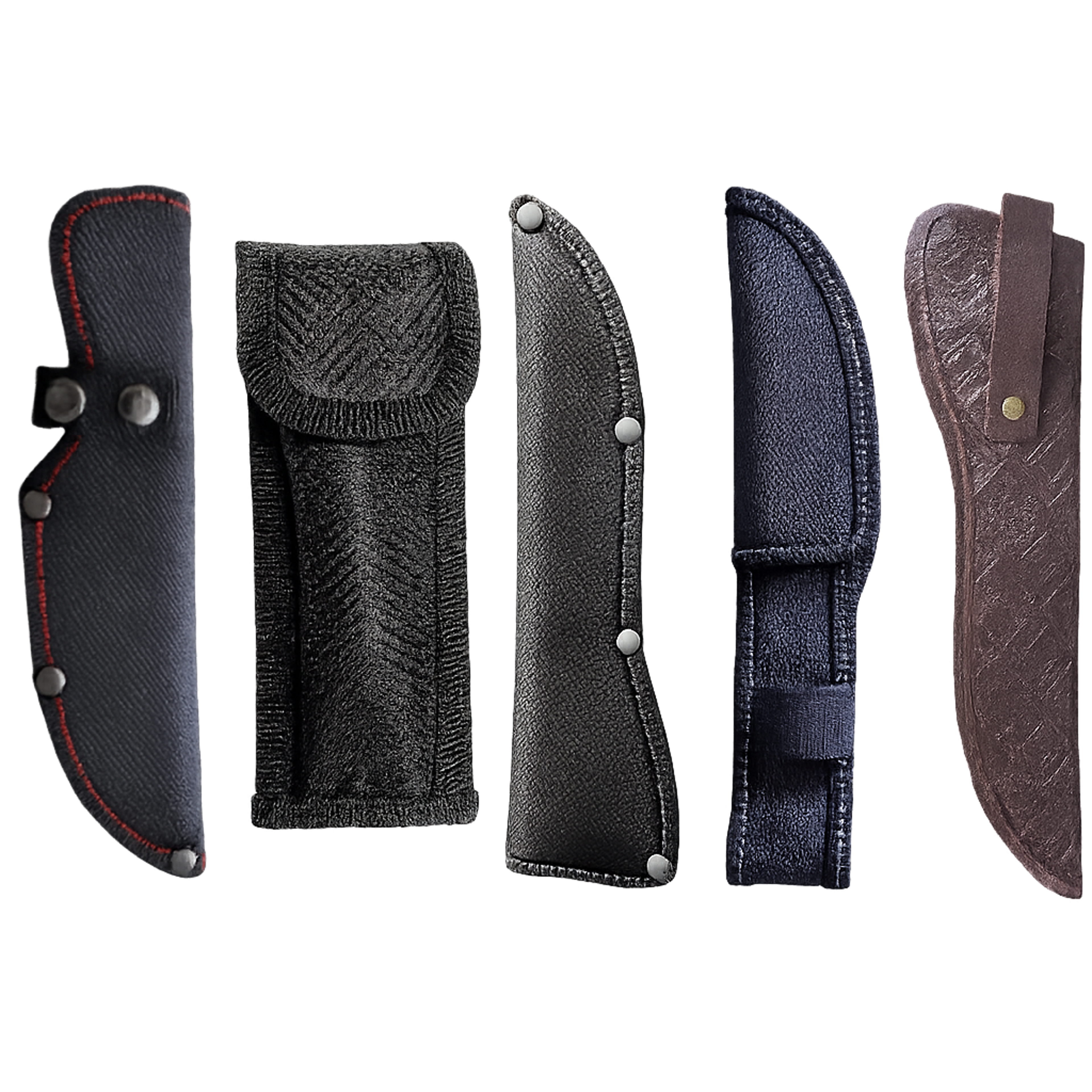pocket leather sheath, waist belt buckle knife sheath, protective cover for belt knife, outdoor accessories